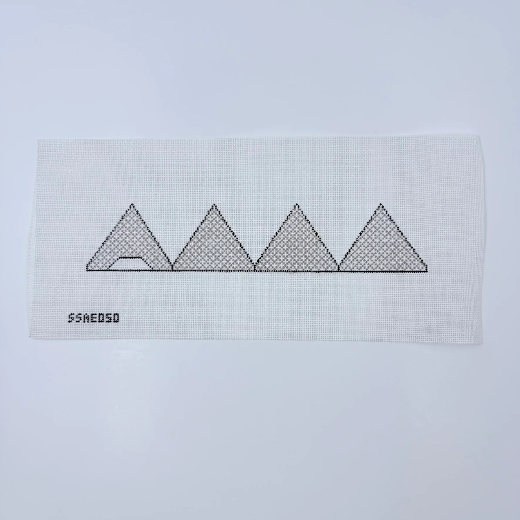 3D Louvre Needlepoint Canvas