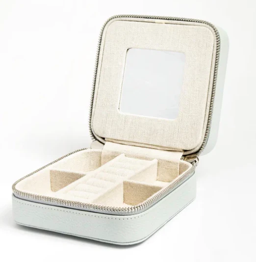 5" Leather Jewelry Box - Image 5