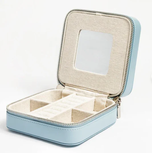 5" Leather Jewelry Box - Image 6