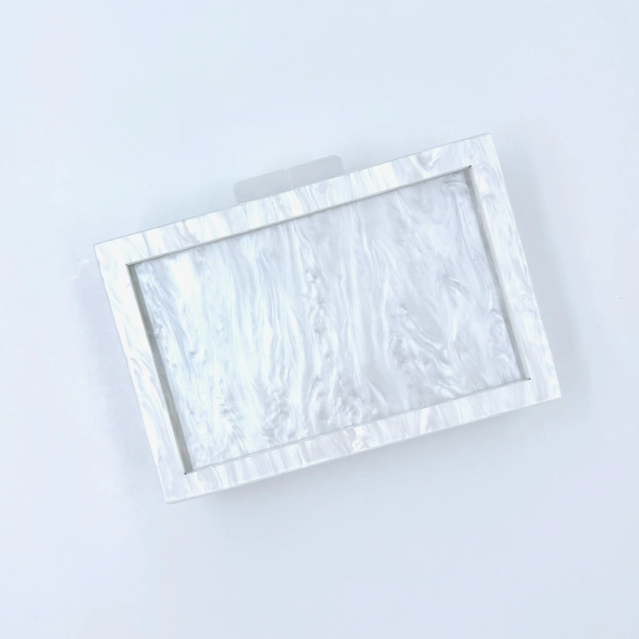 Colorful Self Finishing Acrylic Box Clutch - Image 4
