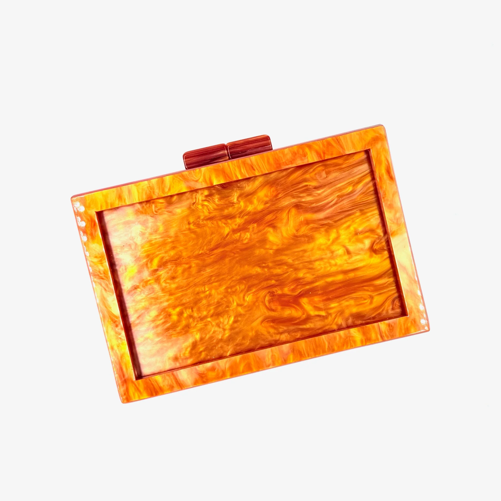 Colorful Self Finishing Acrylic Box Clutch - Image 6