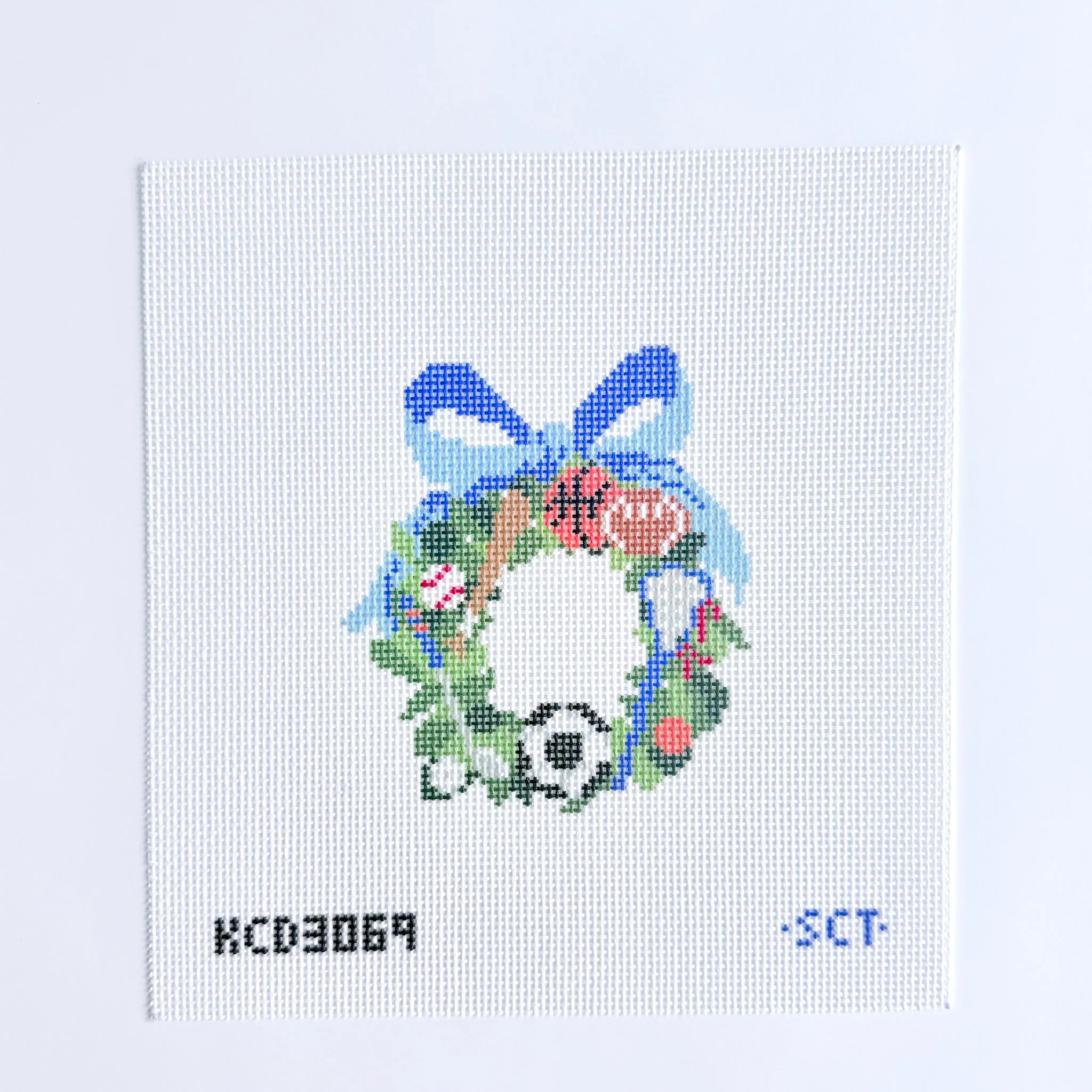 All Sports Wreath Canvas