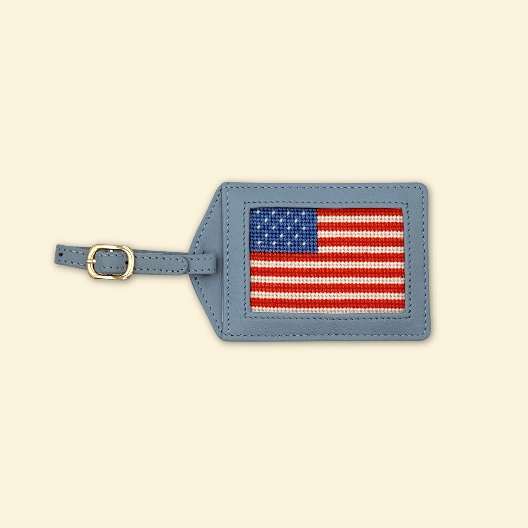 "American Flag" Happy Stitching All-In-One Luggage Tag Kit - Image 2