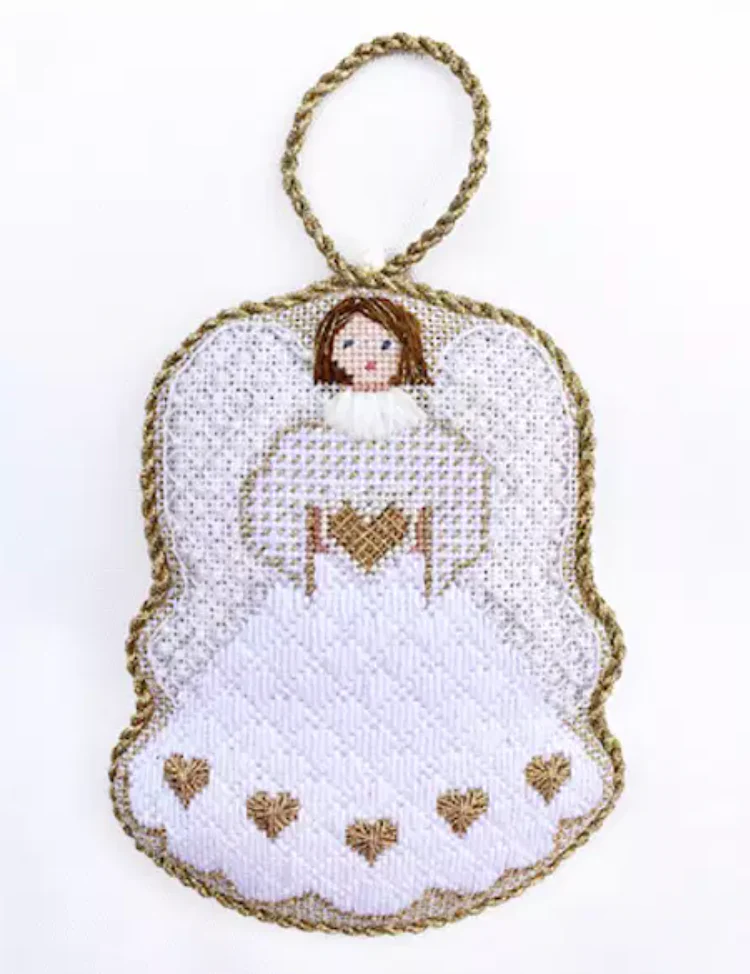 Angel with Heart Canvas