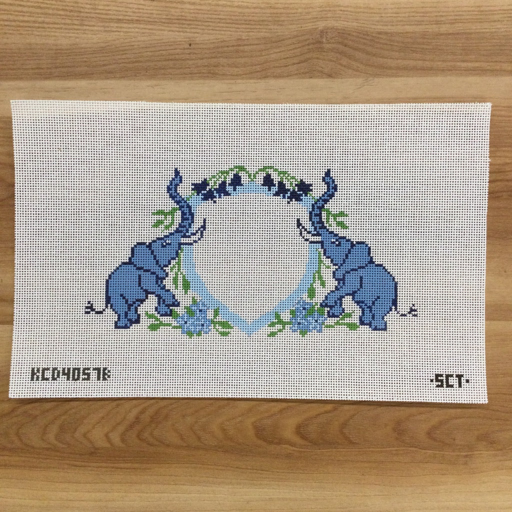Baby Elephant Crest Canvas