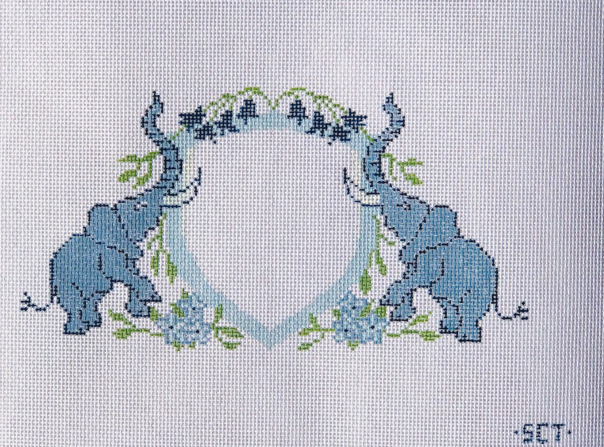 Baby Elephant Crest Canvas - Image 3