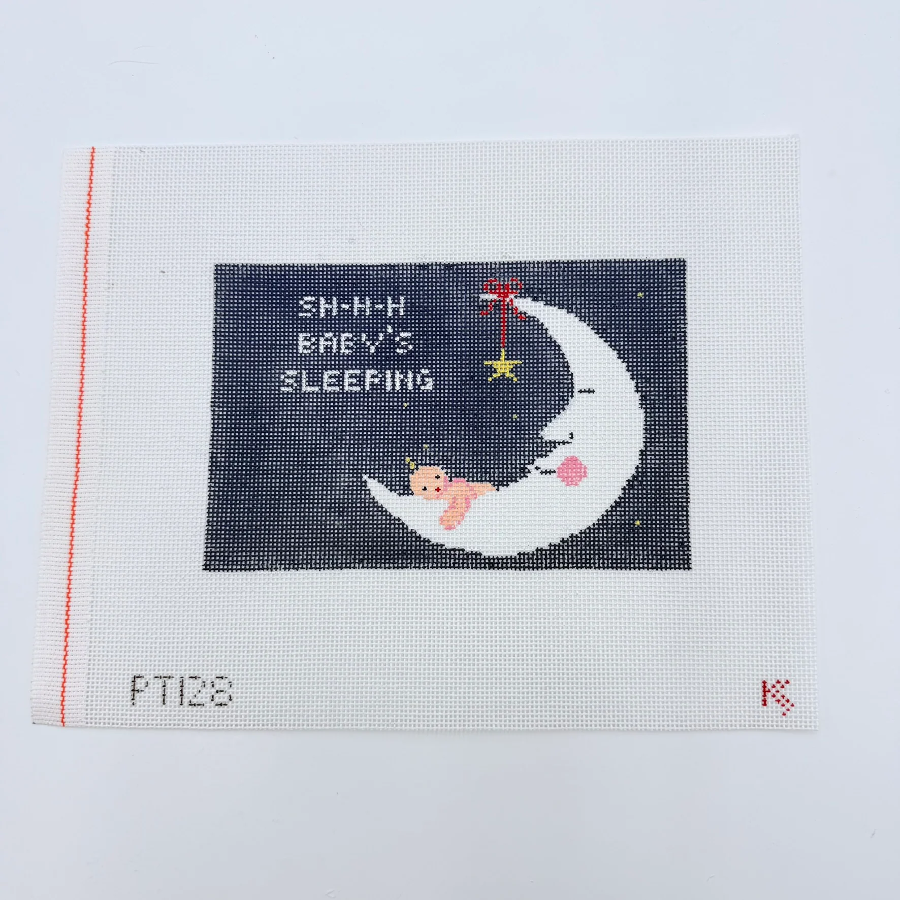 Baby's Sleeping Moon Canvas