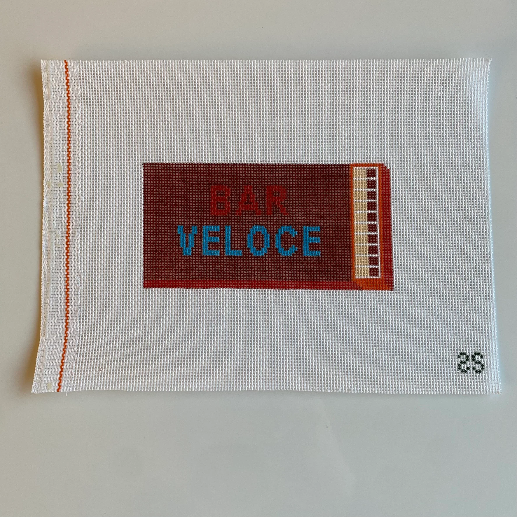 Bar Veloce Matchbook Canvas