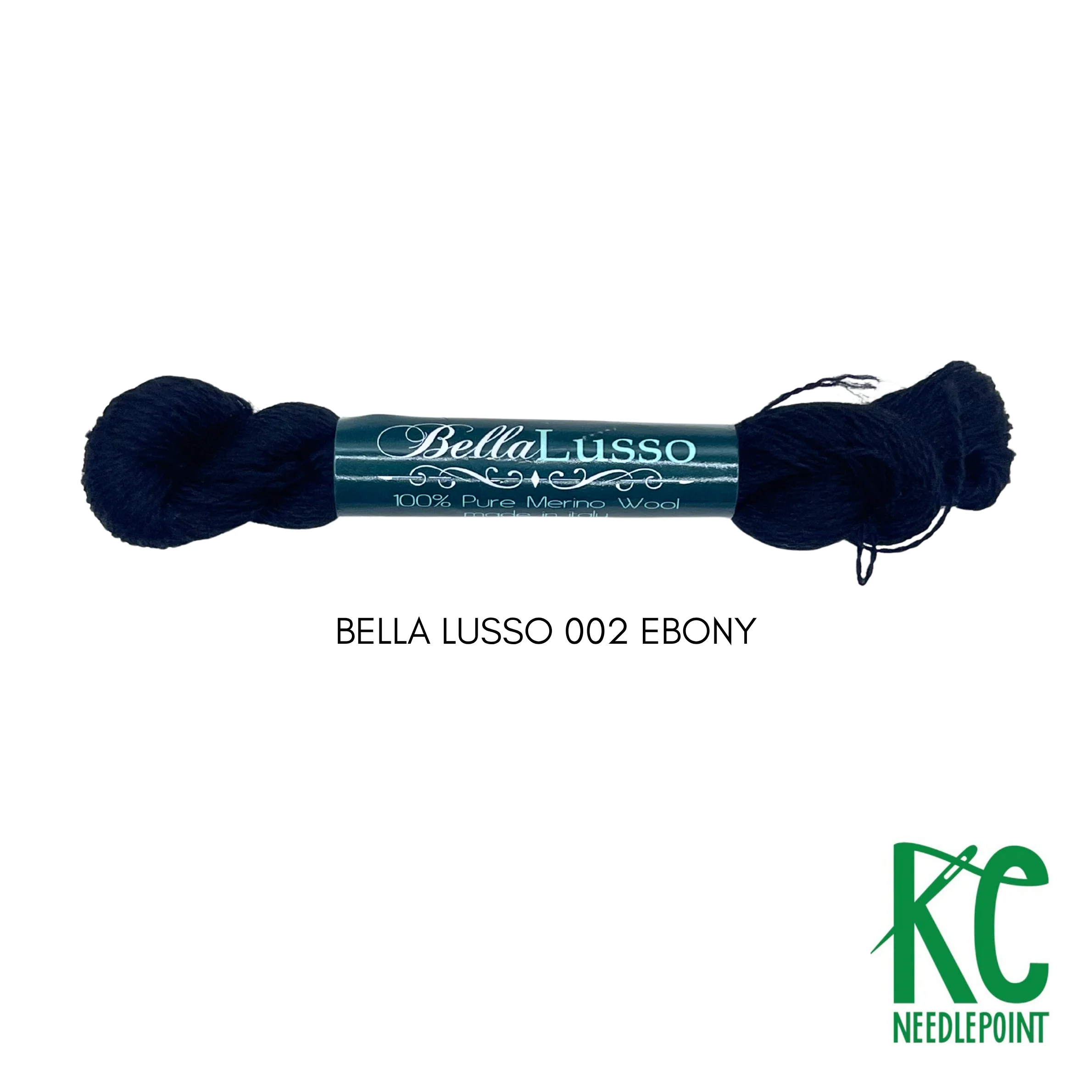 Bella Lusso Merino Wool 002 Ebony