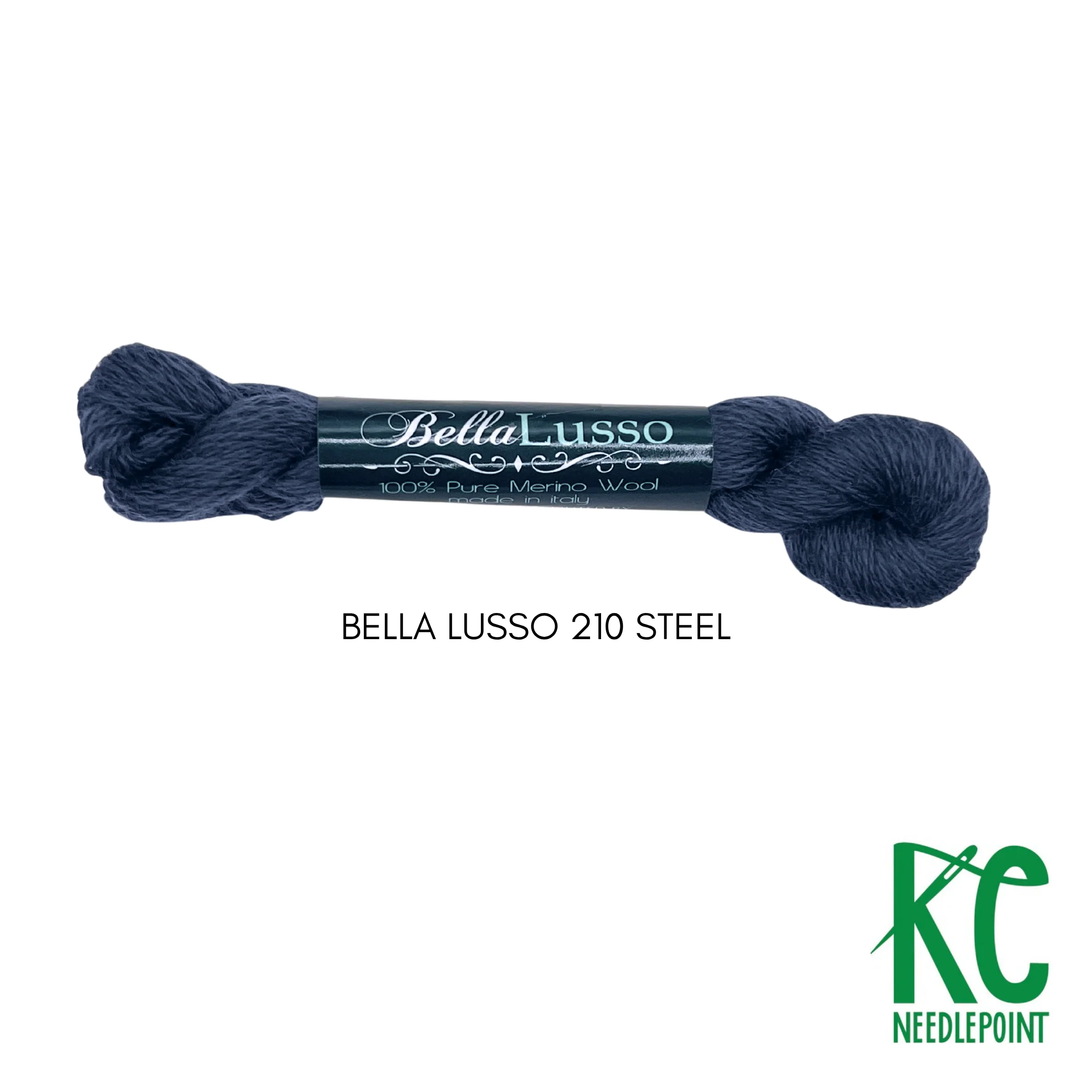 Bella Lusso Merino Wool 210 Steel