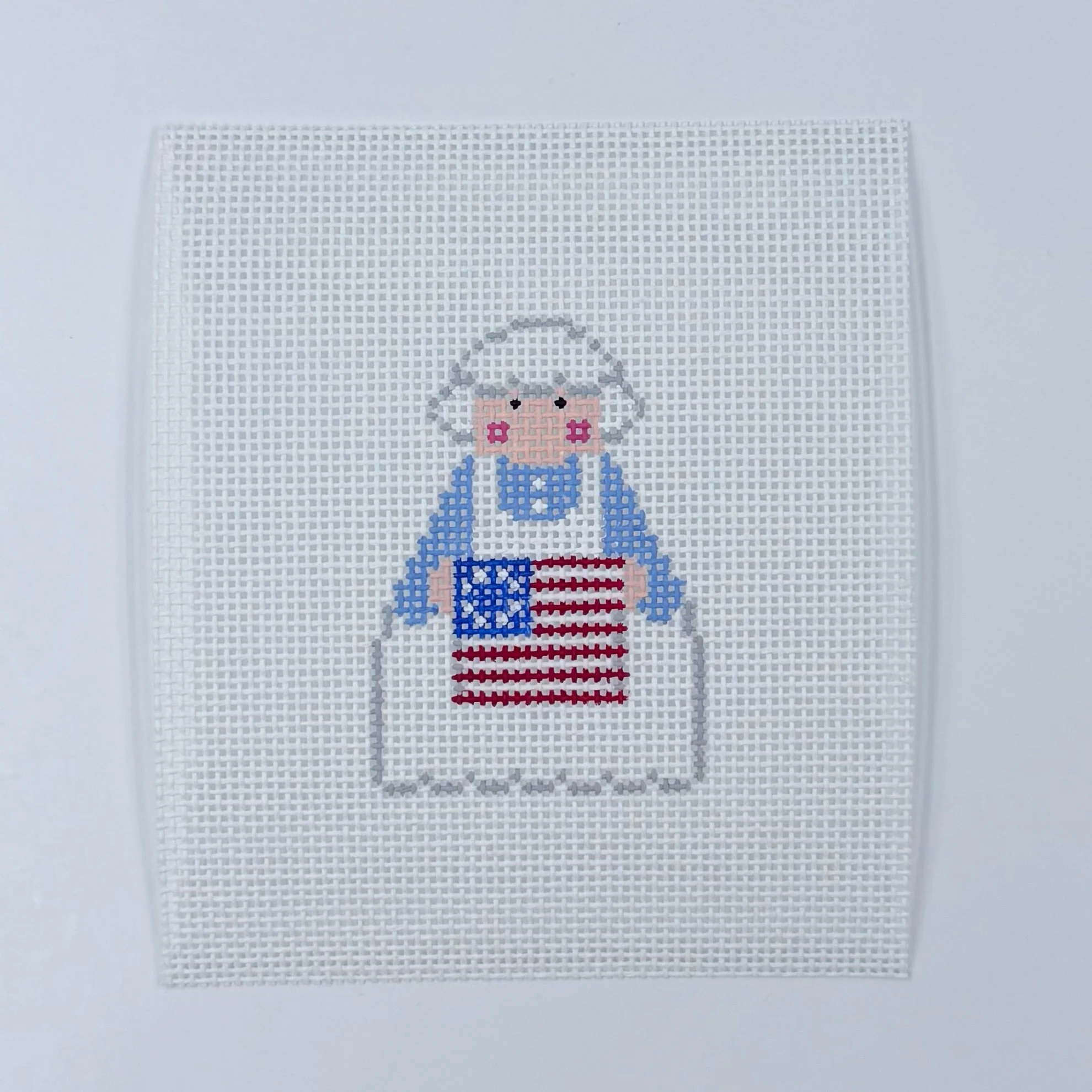 Betsy Ross Angel Needlepoint Canvas