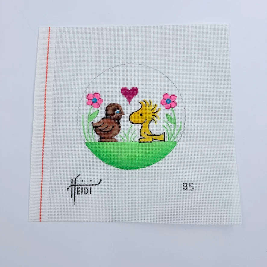 Bird and Chocolate Duck Canvas