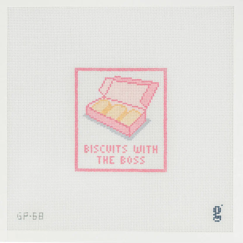 Biscuits with the Boss Canvas