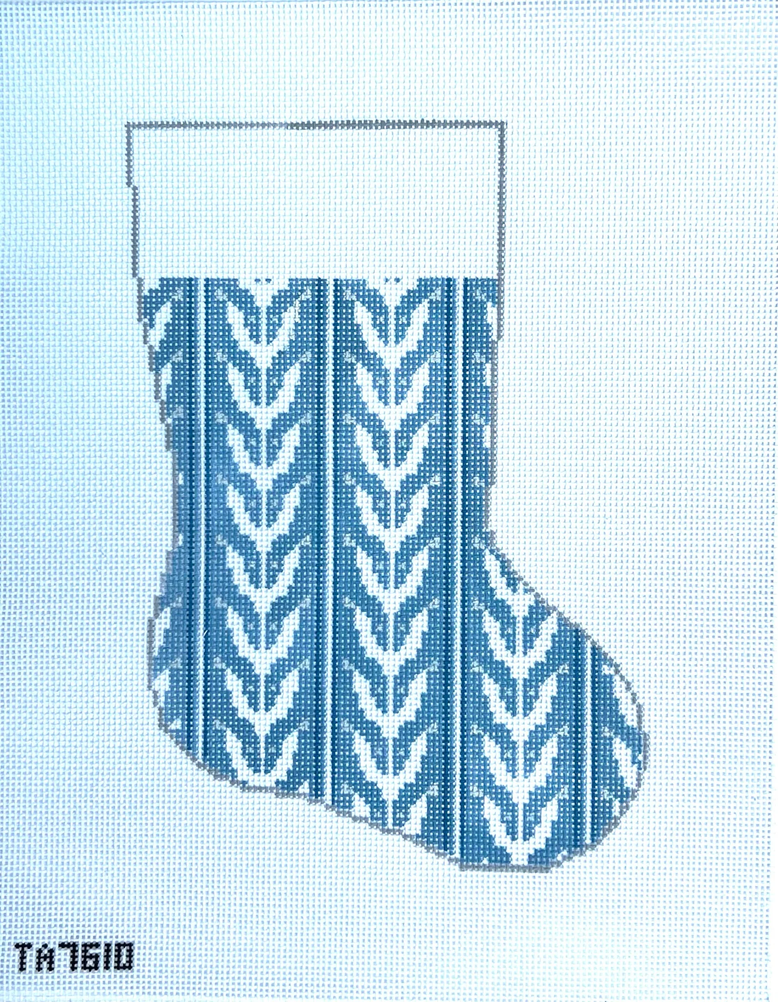 Blue Kelp Midsize Stocking Canvas