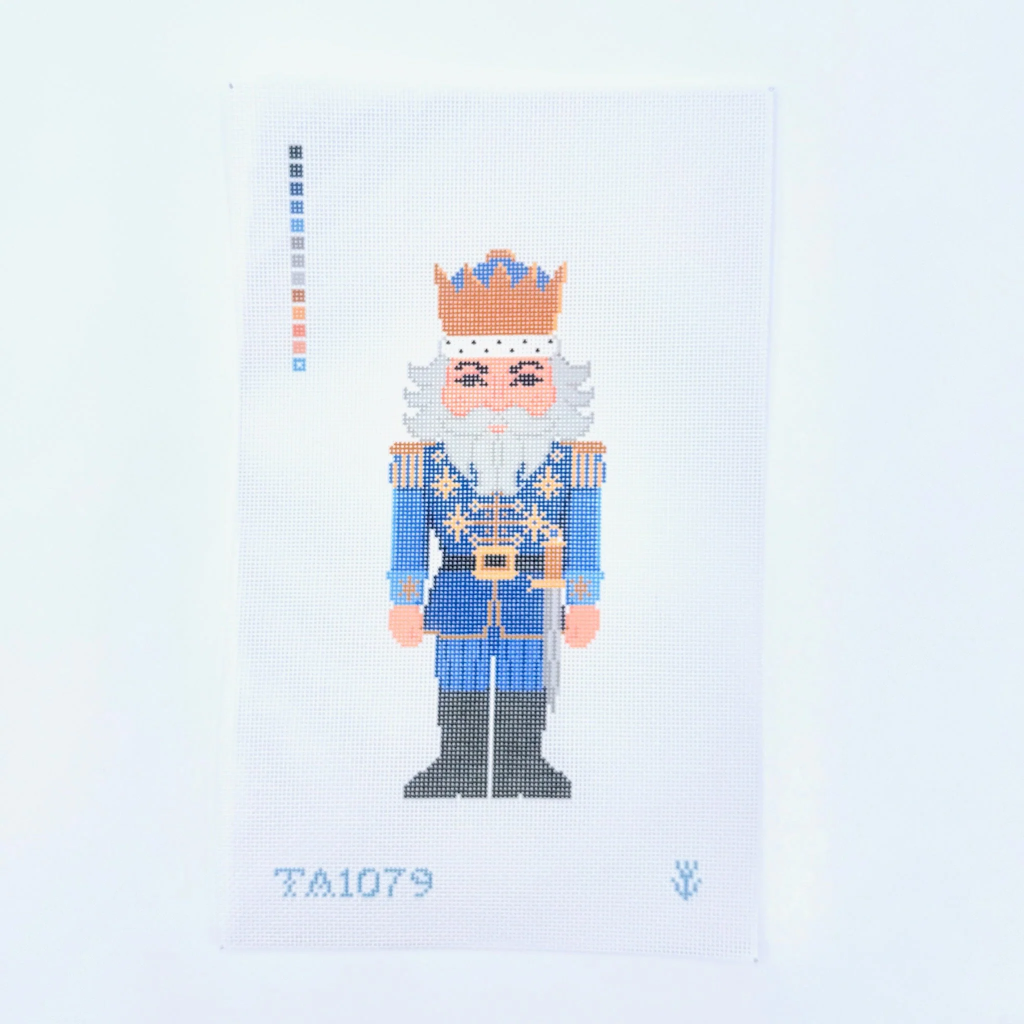 Blue Nutcracker Canvas