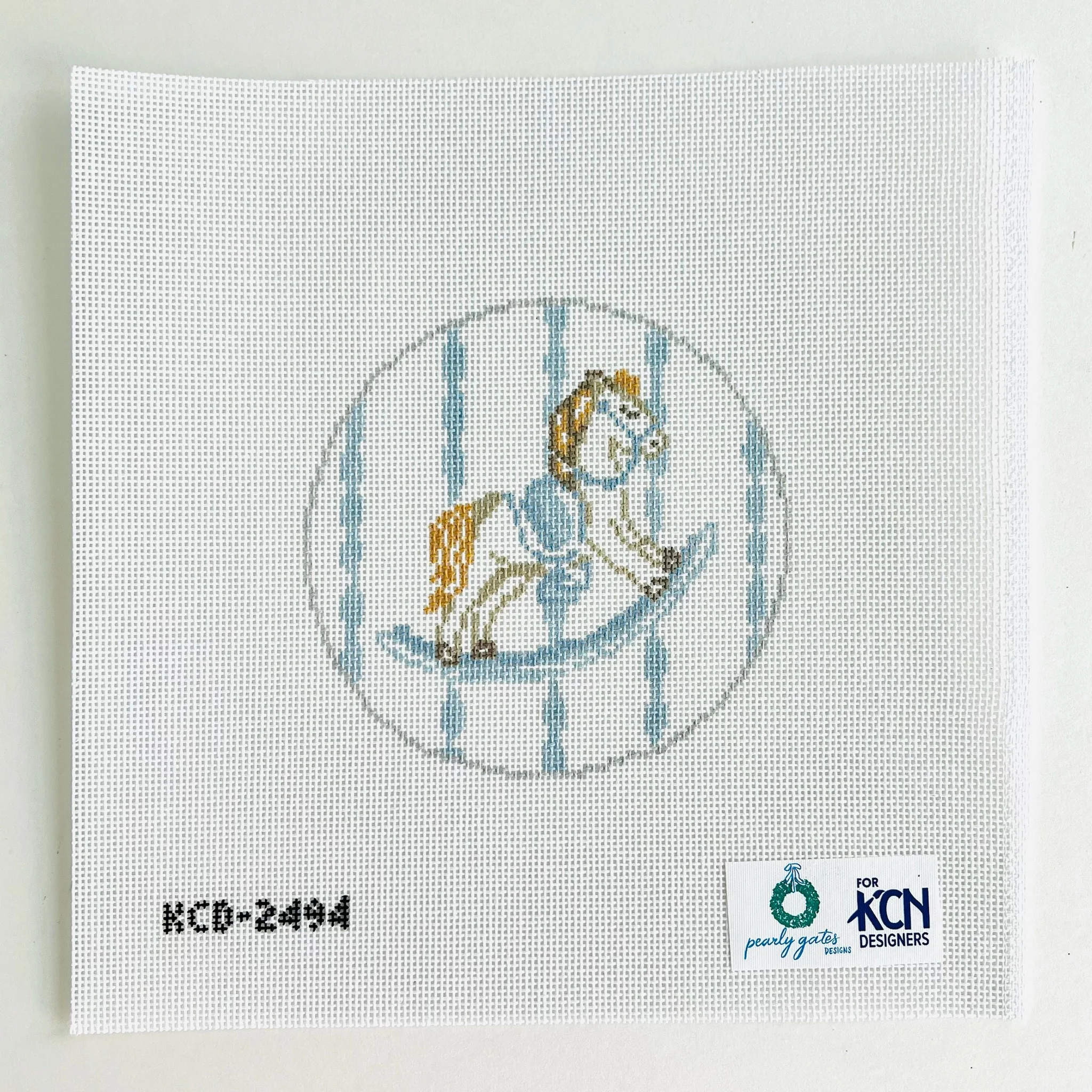Blue Rocking Horse Round