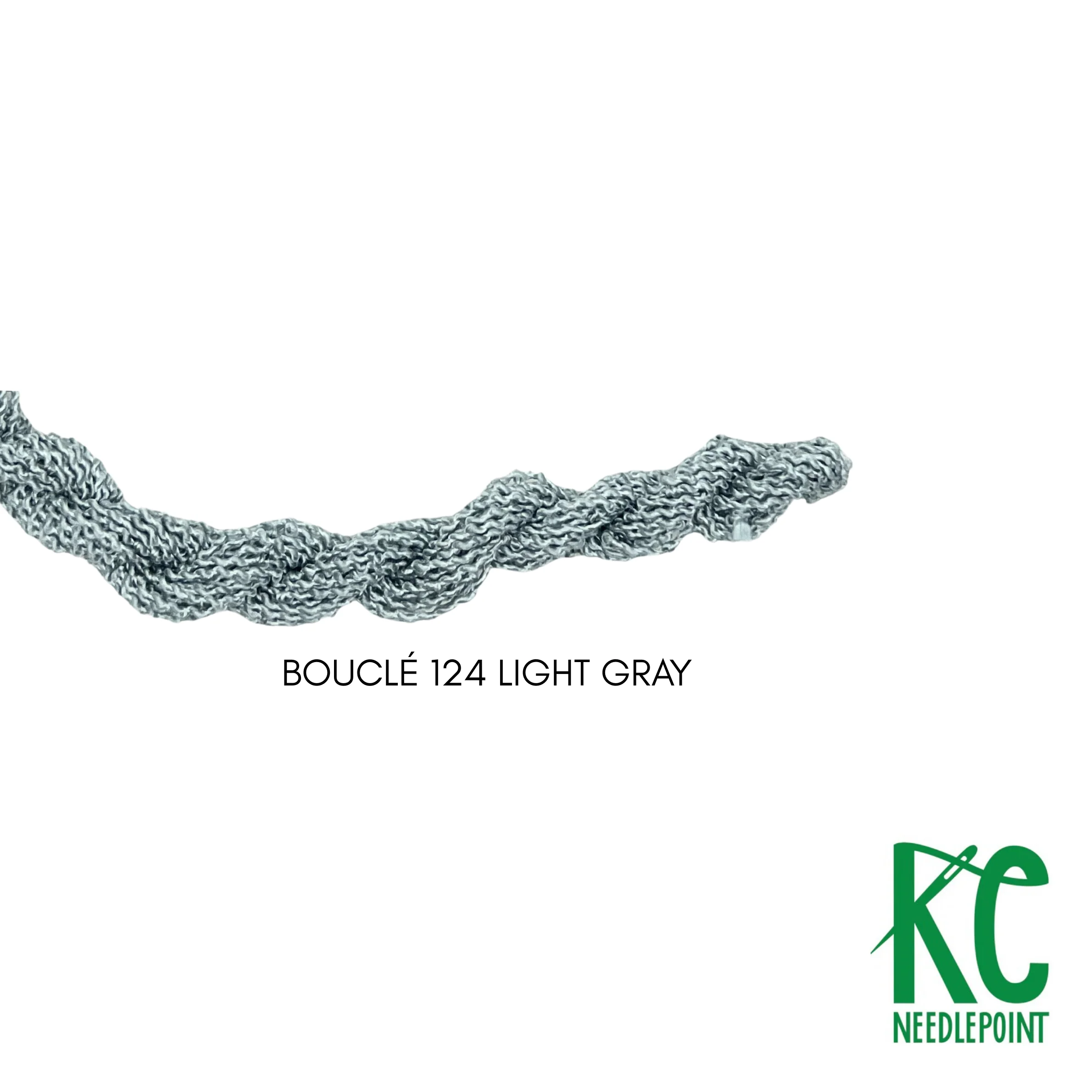Bouclé 124 Light Gray