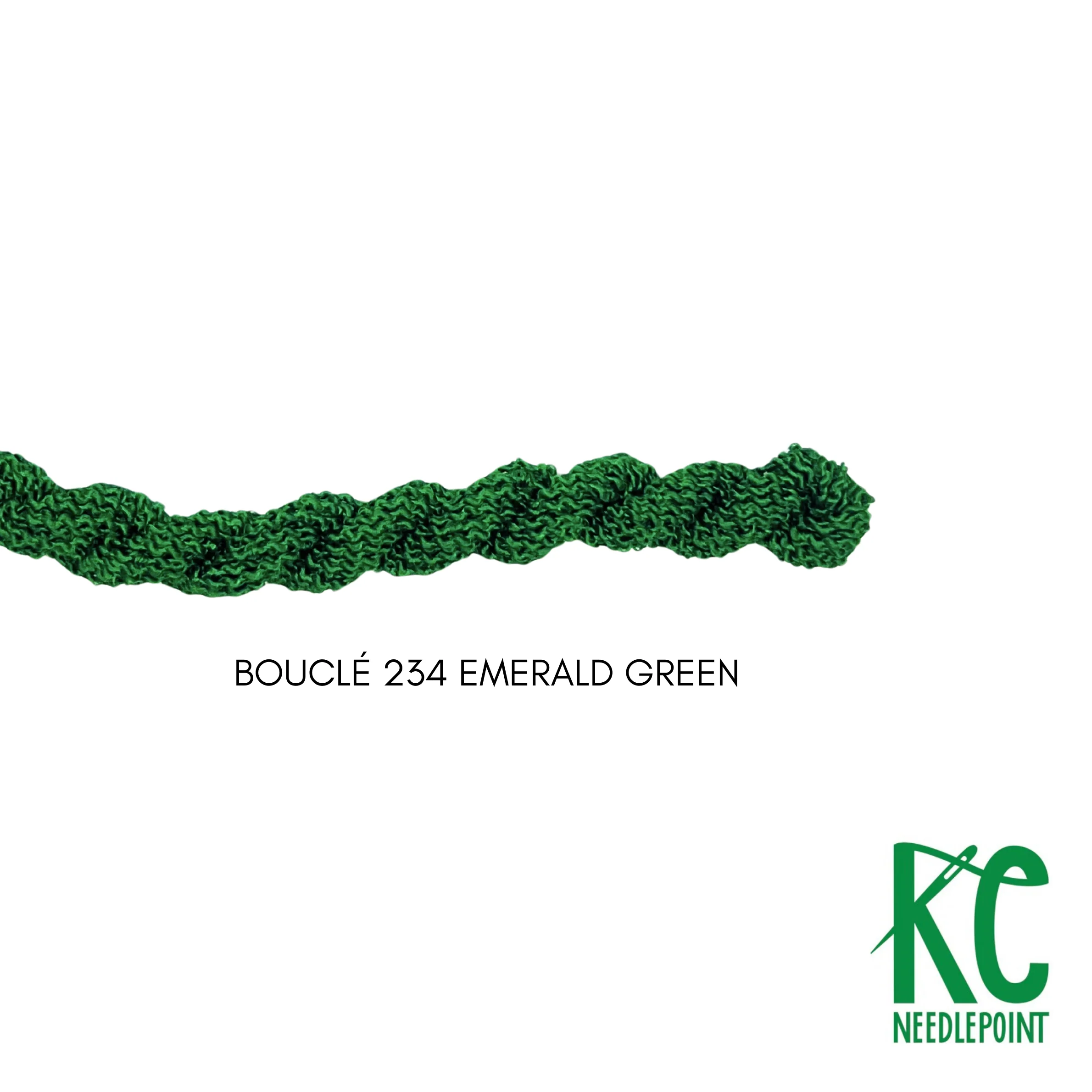 Bouclé 234 Emerald Green