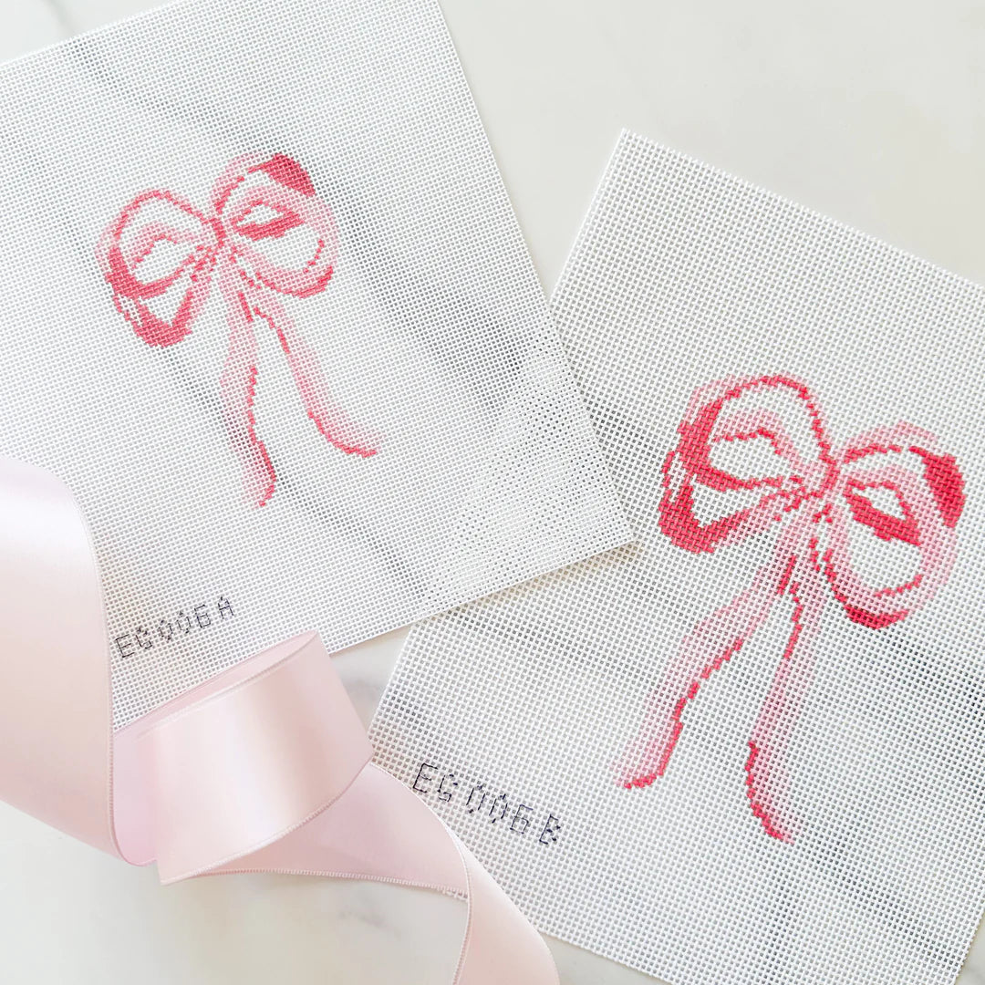 Pink Bow Canvas