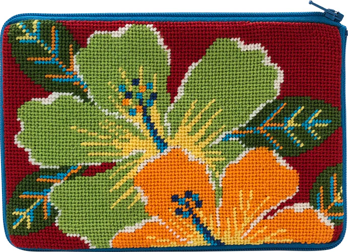 Bright Hibiscus Purse Kit