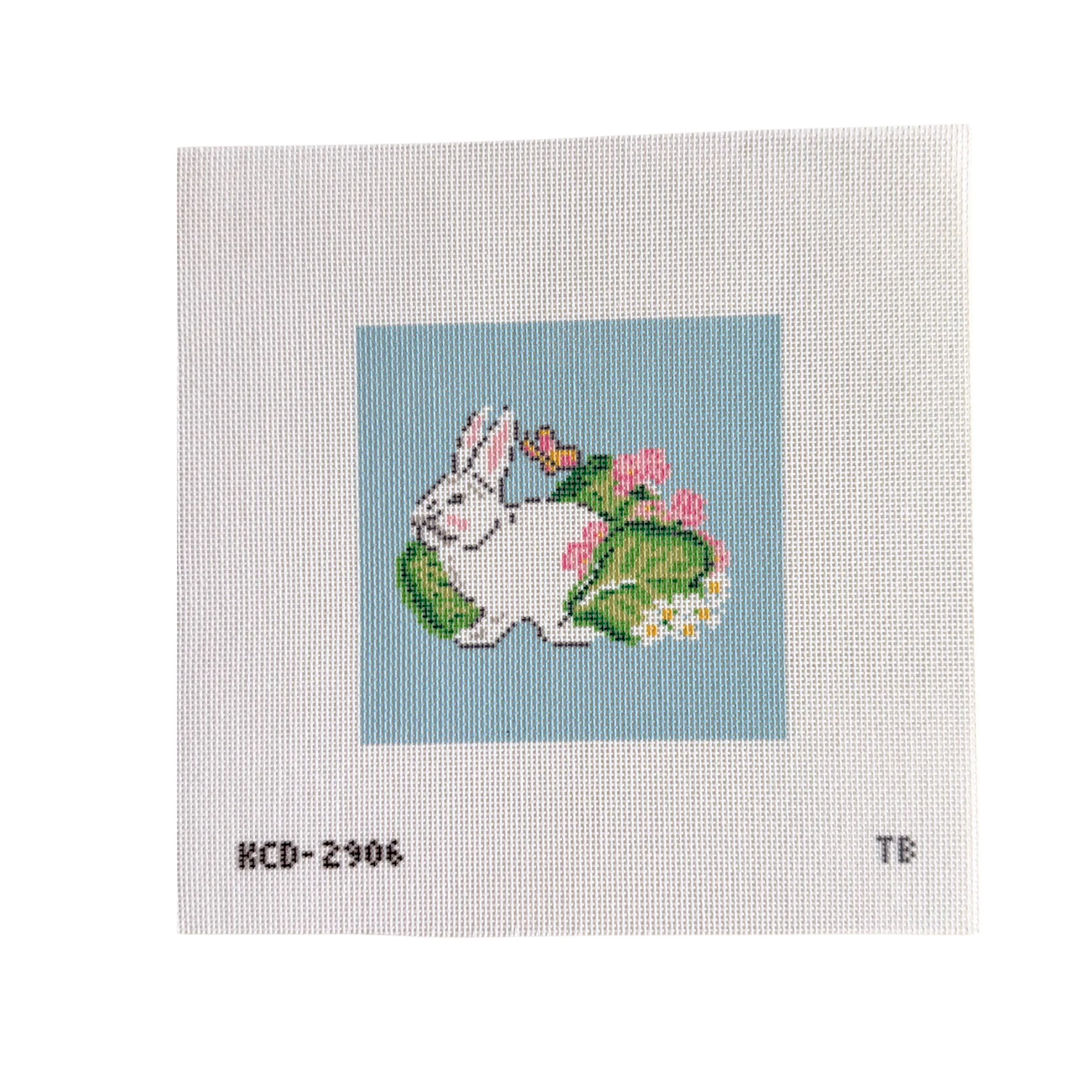 Bunny with Butterfly Canvas