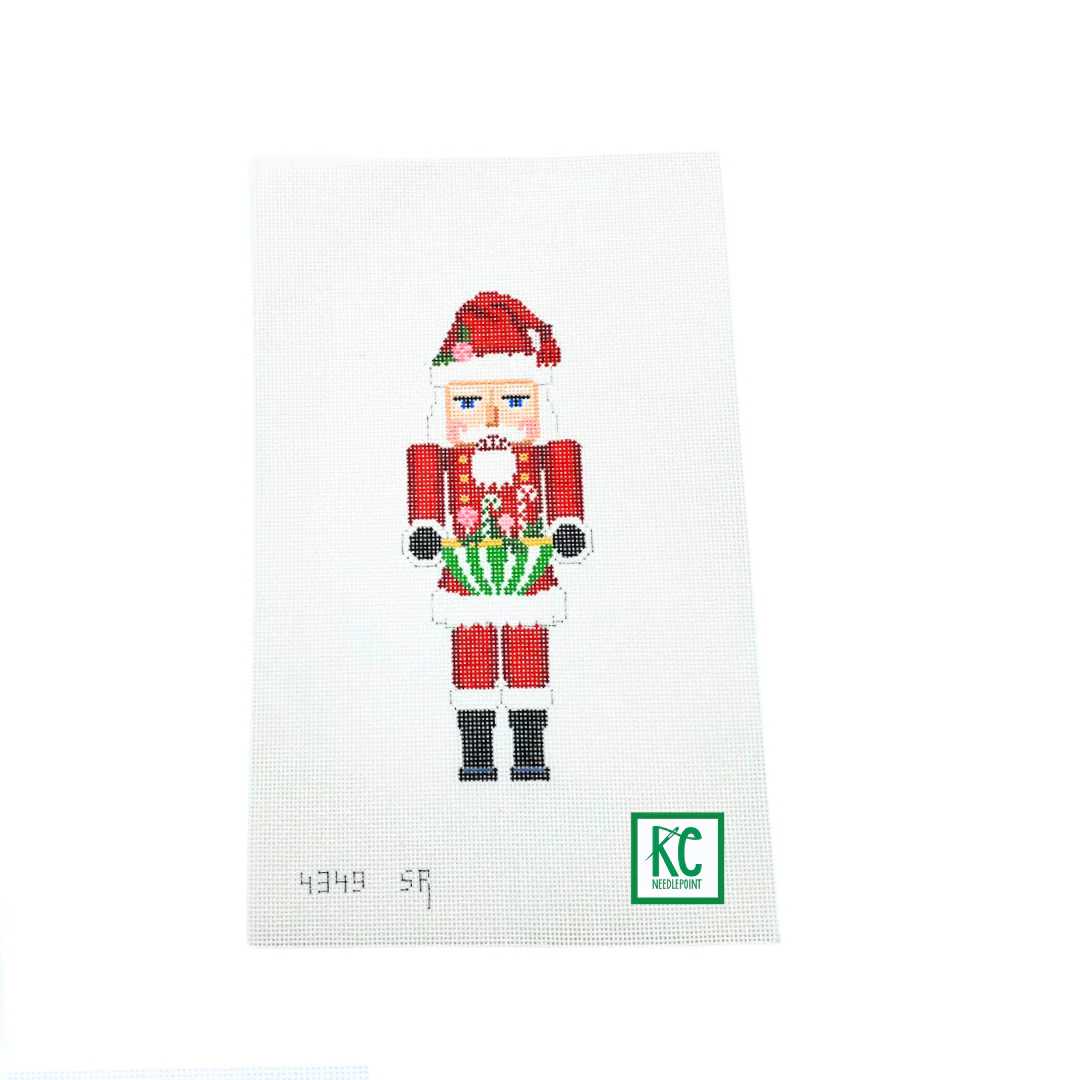 Candy Bowl Nutcracker Canvas