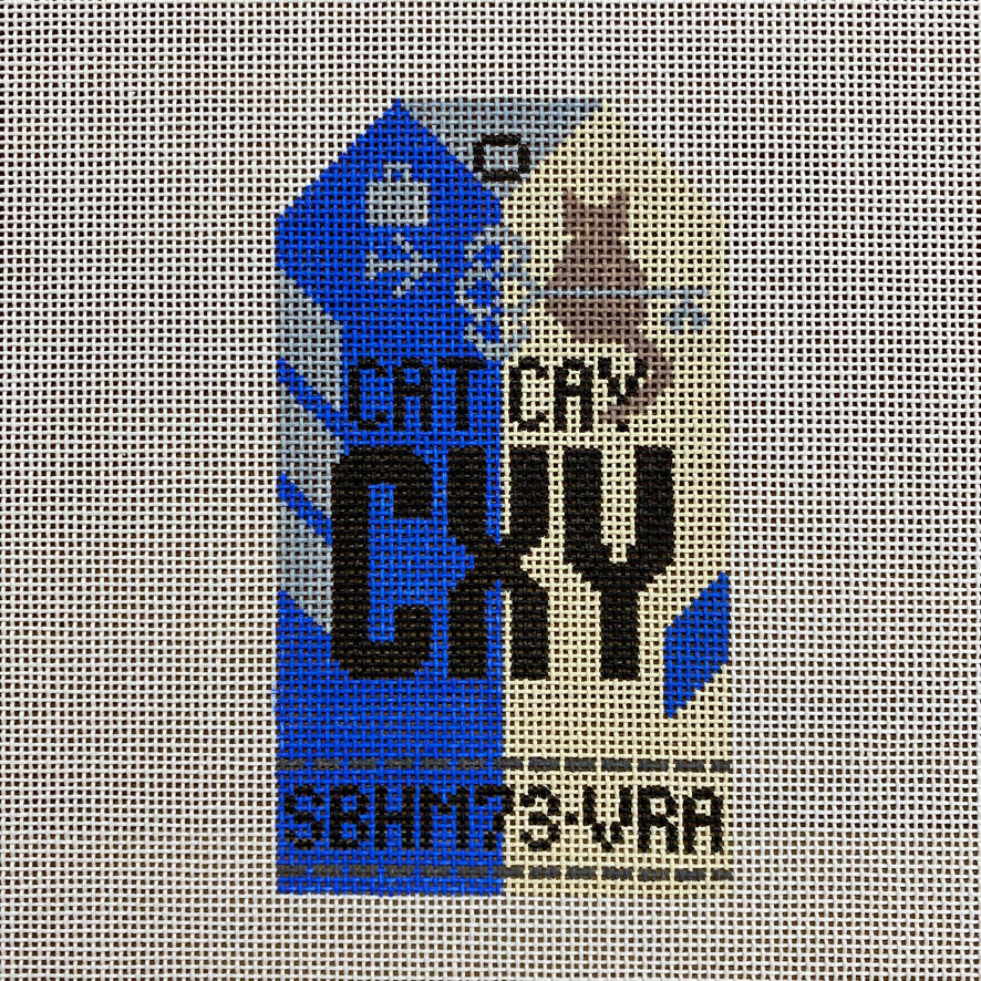 Cat Cay Vintage Travel Tag Canvas