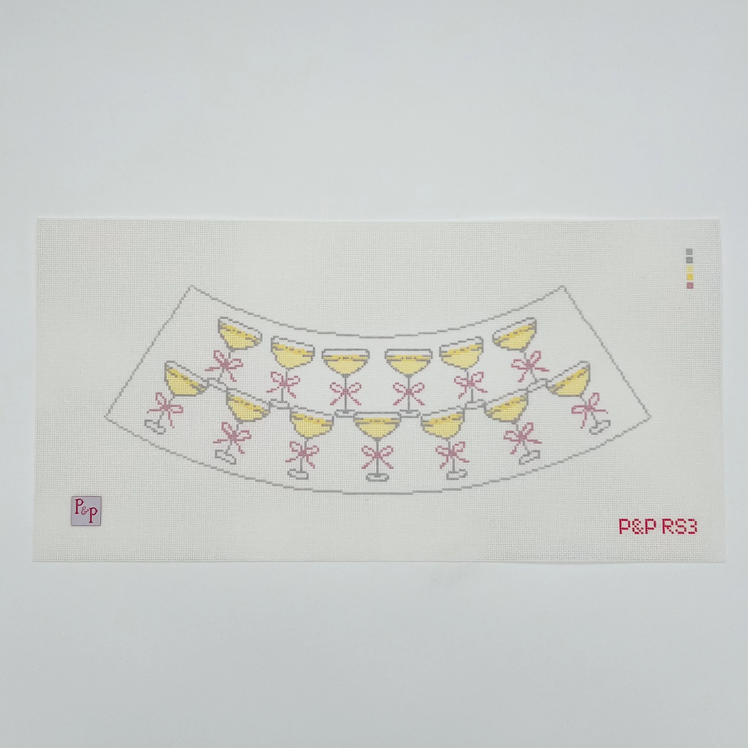 Champagne Tower Lamp Shade Canvas