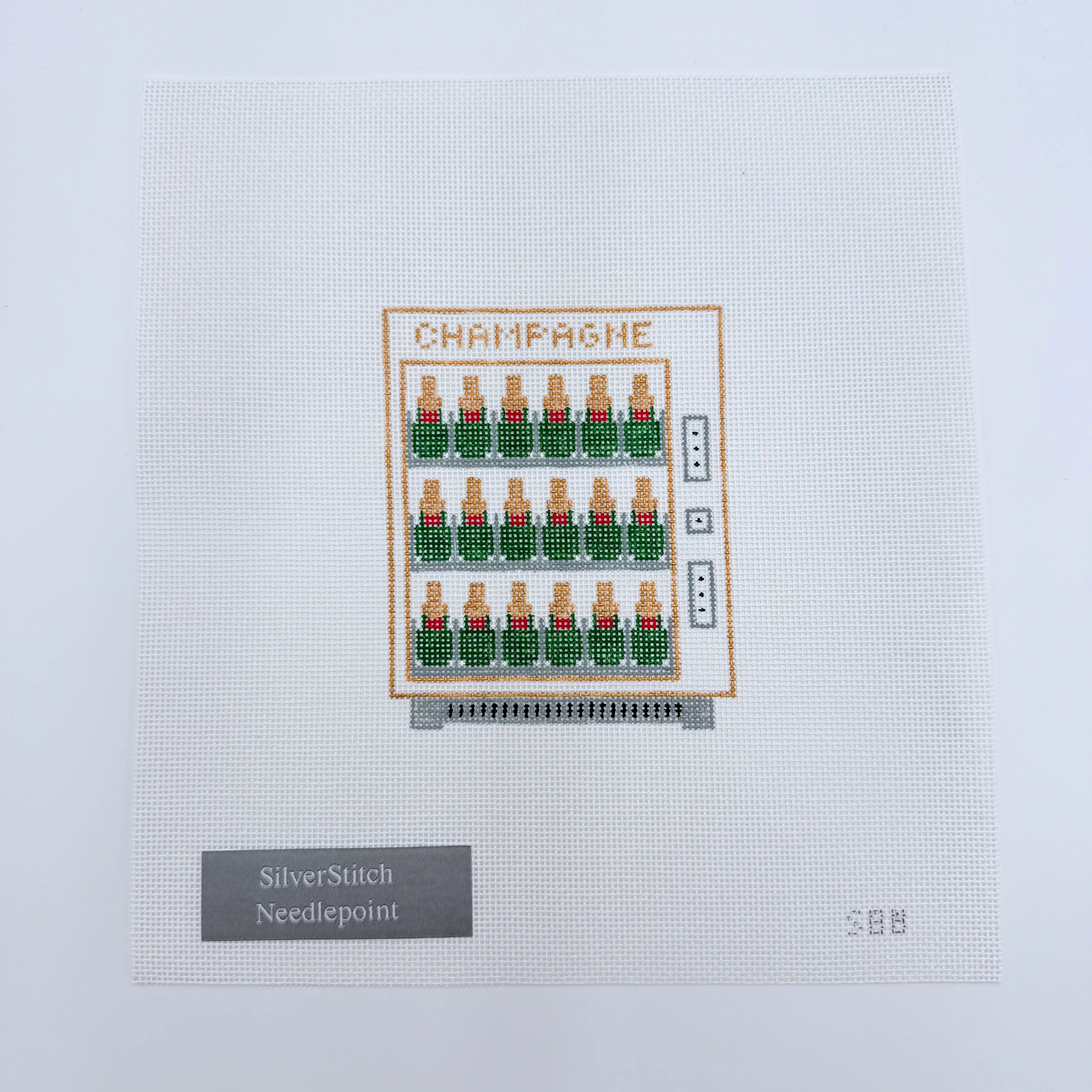 Champagne Vending Machine Canvas