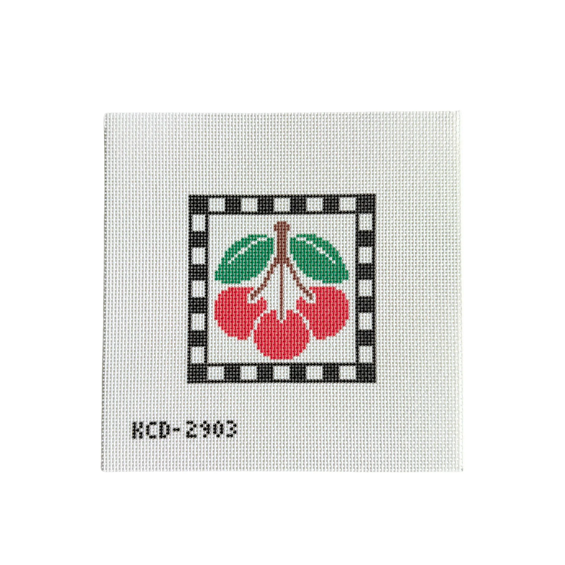 Cherries Square Canvas