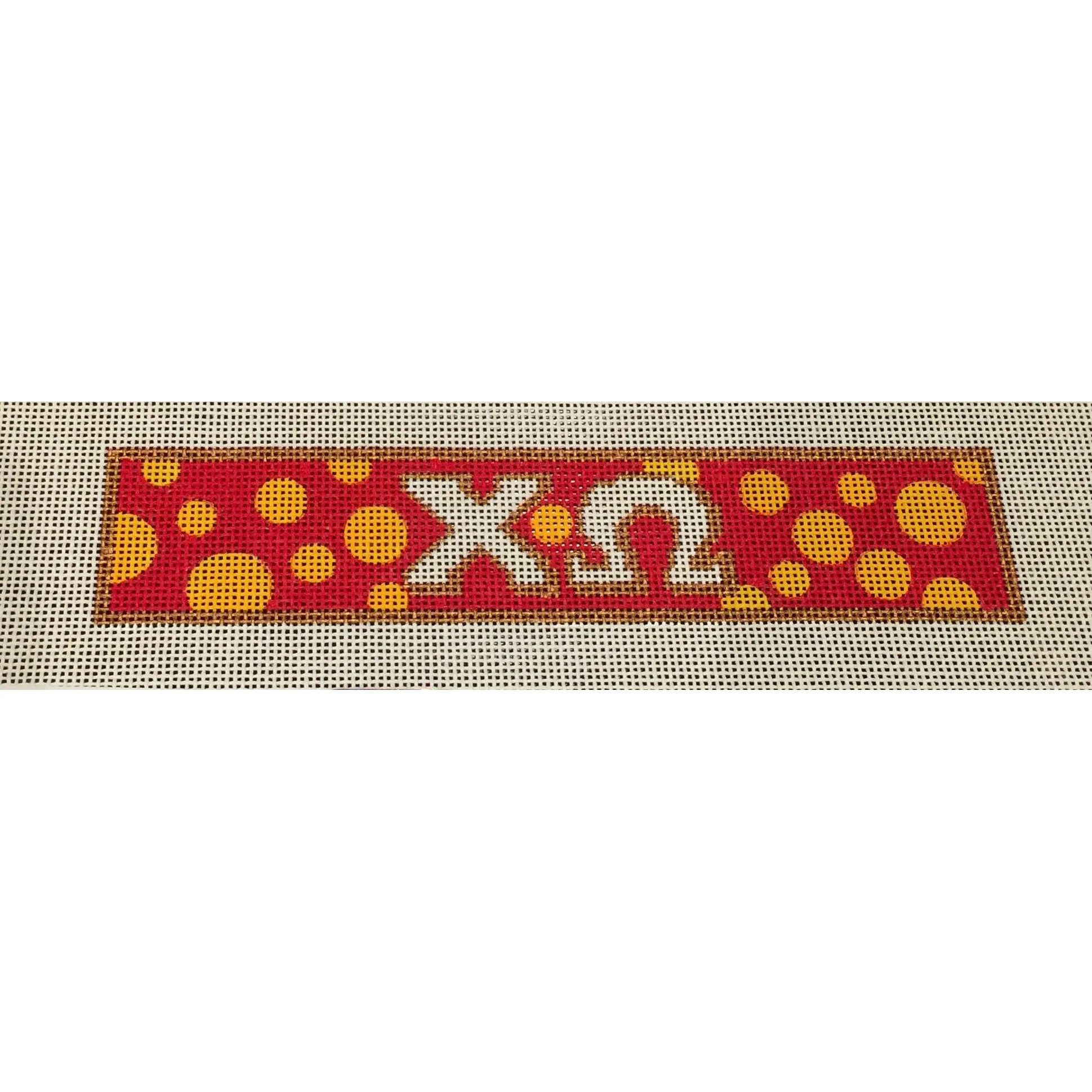 Chi Omega Bracelet Canvas