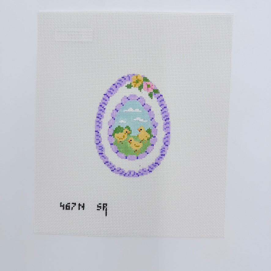 Chicks Egg Canvas