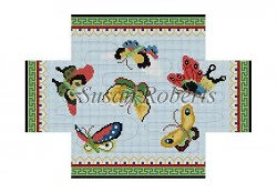 Chinese Butterflies Brick Cover