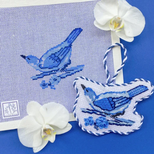 Chinoiserie Bird Canvas