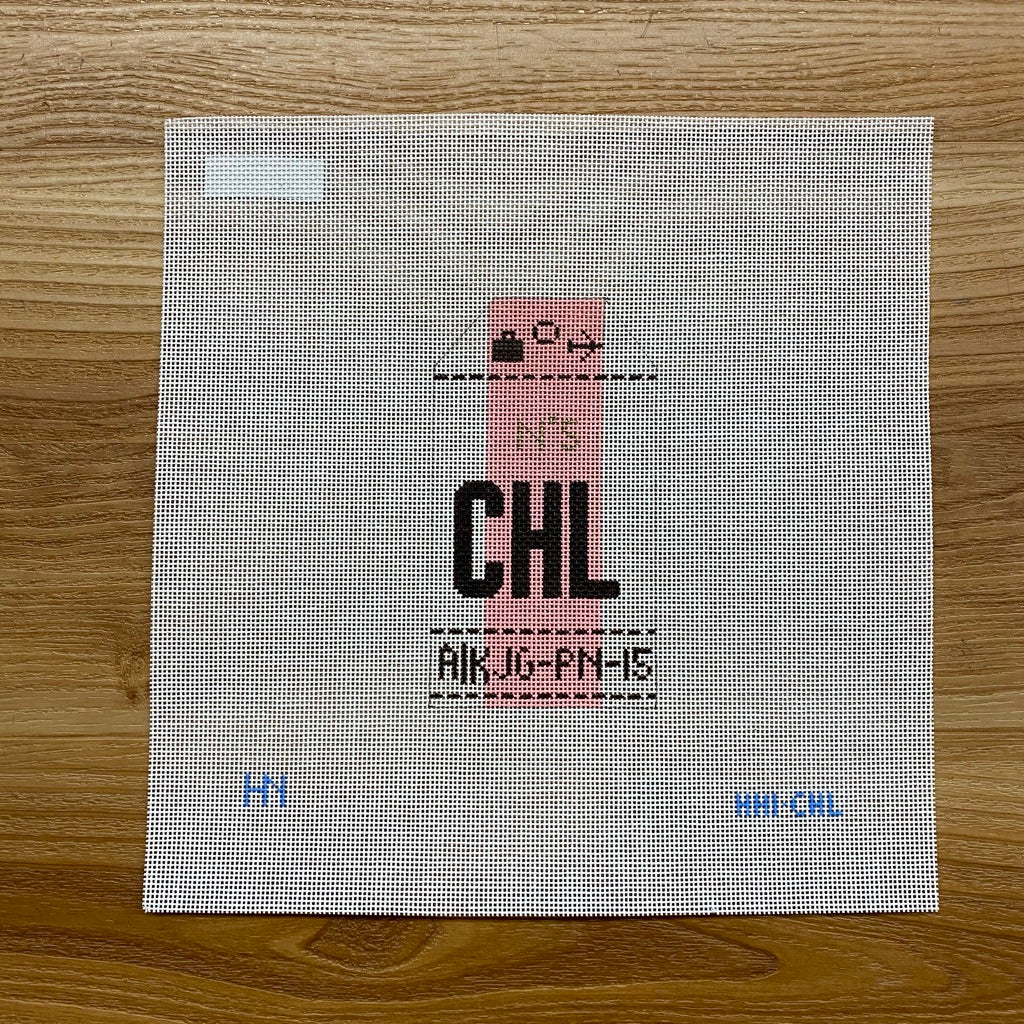 CHL Travel Tag Canvas
