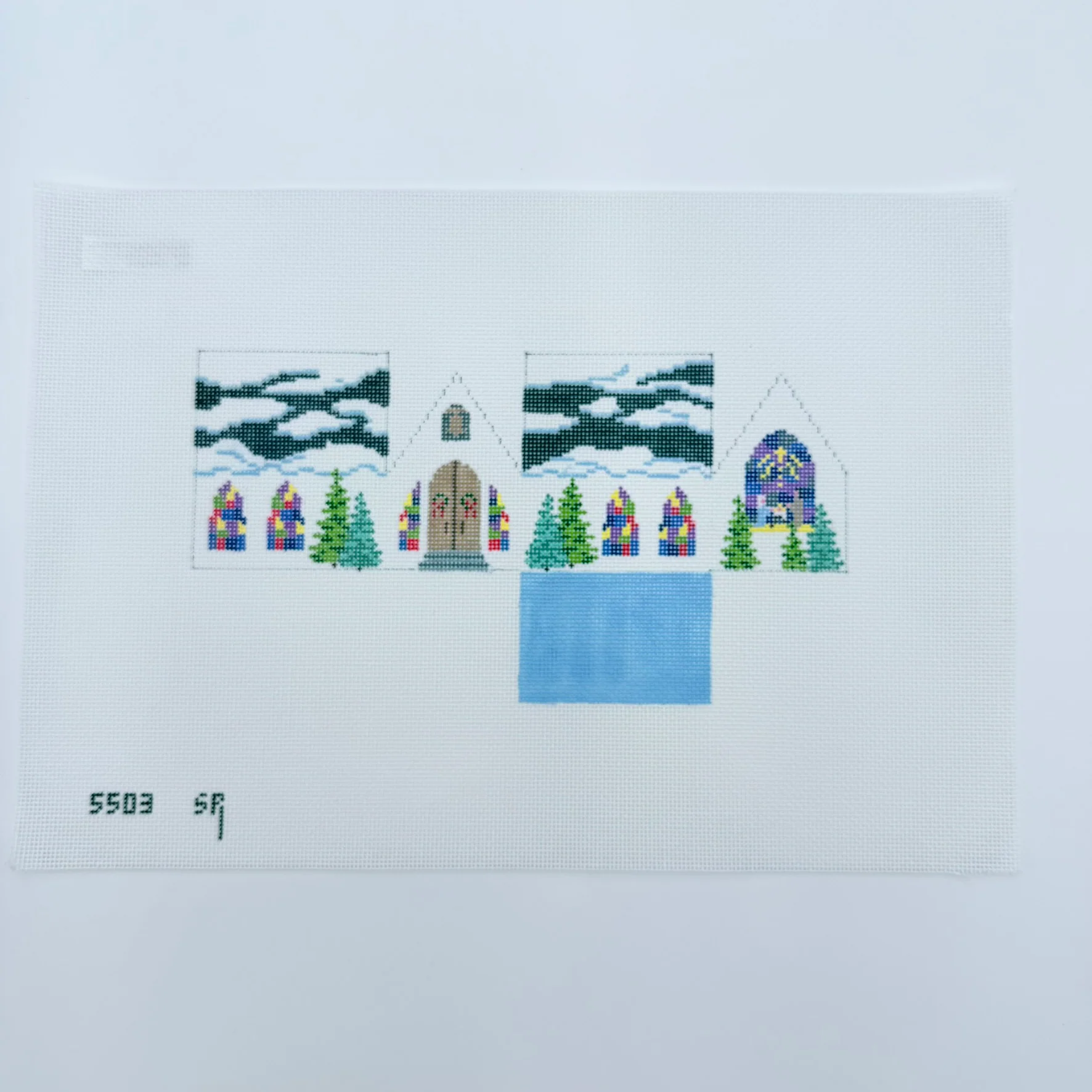 Church Mini House Canvas