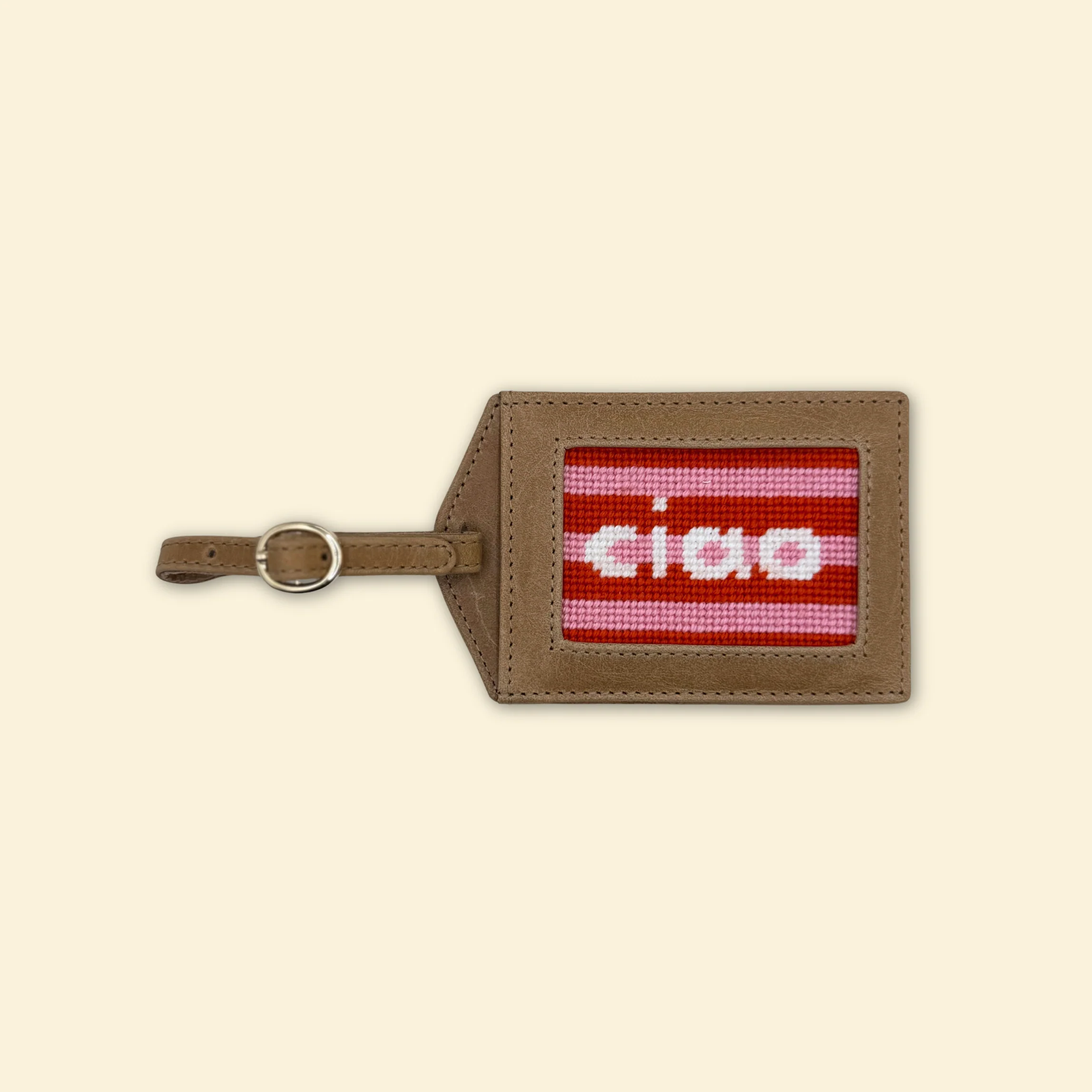 "Ciao" Happy Stitching All-In-One Luggage Tag Kit - Image 2