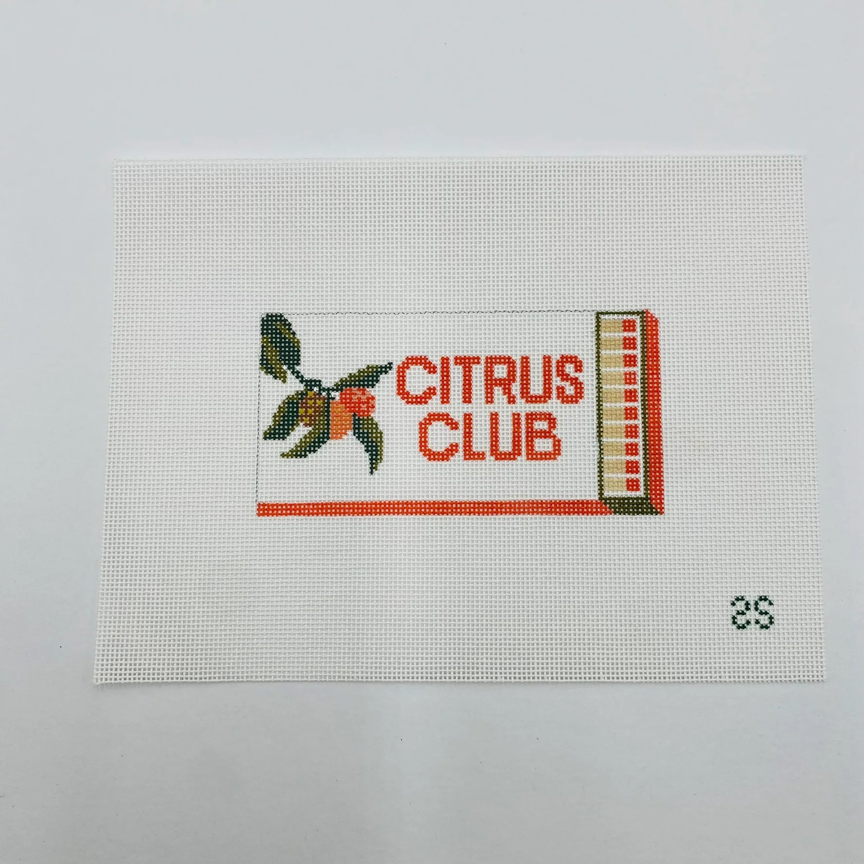 Citrus Club Matchbook Canvas