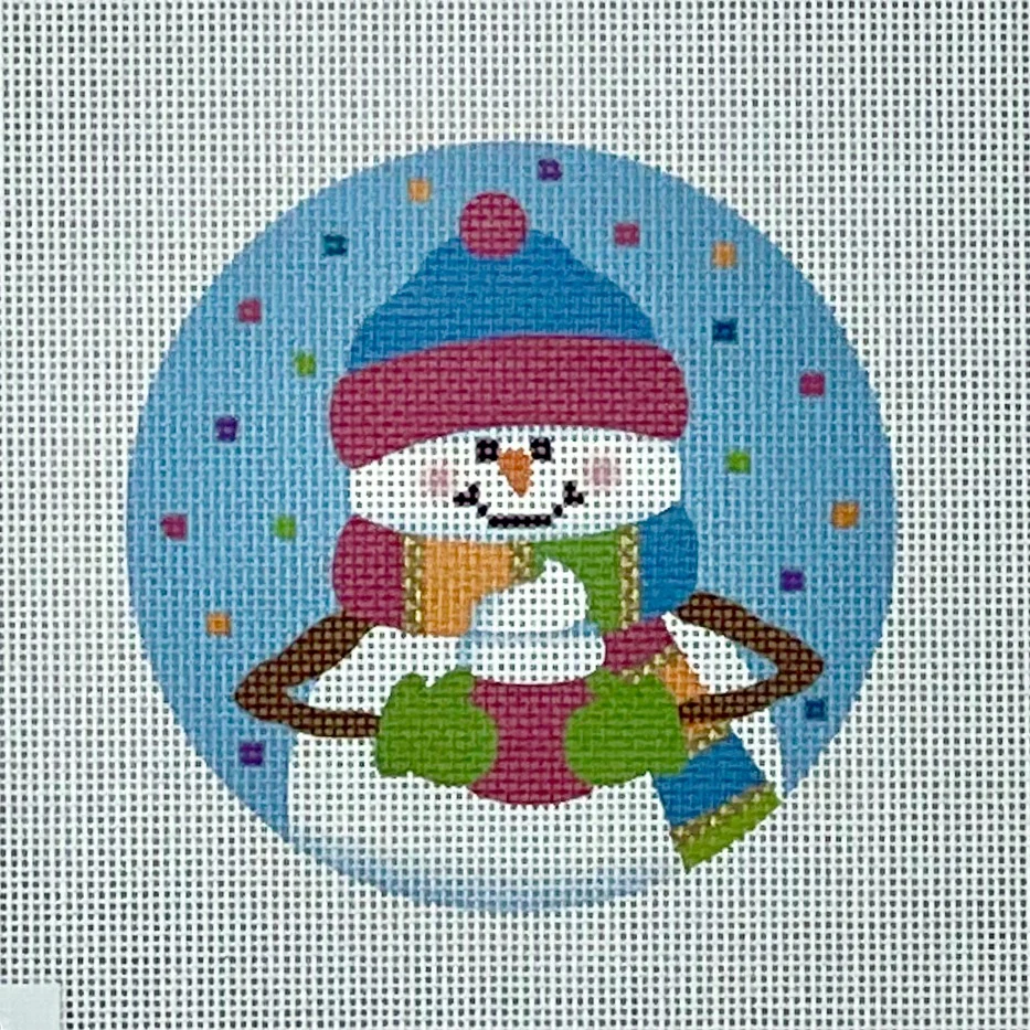 Cocoa Snowgirl Canvas