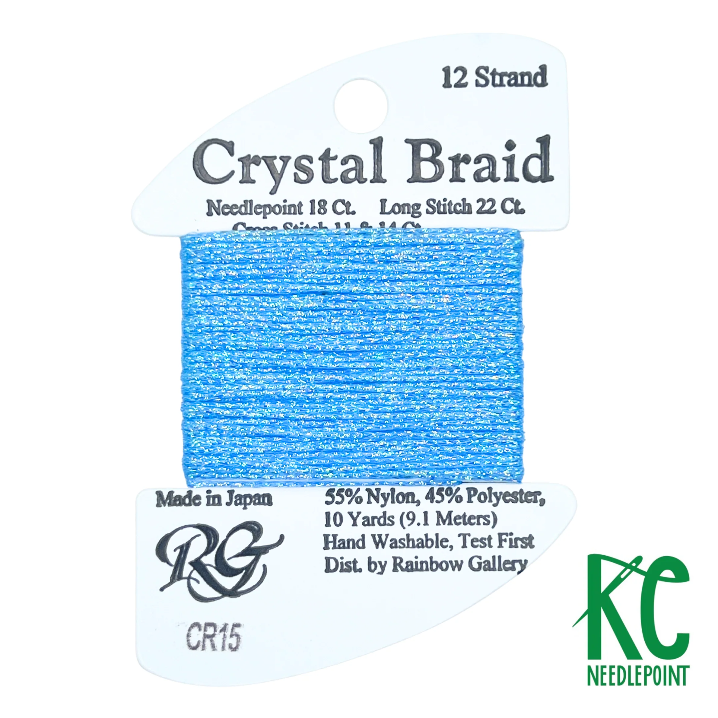Crystal Braid CR15 Blue Pearl