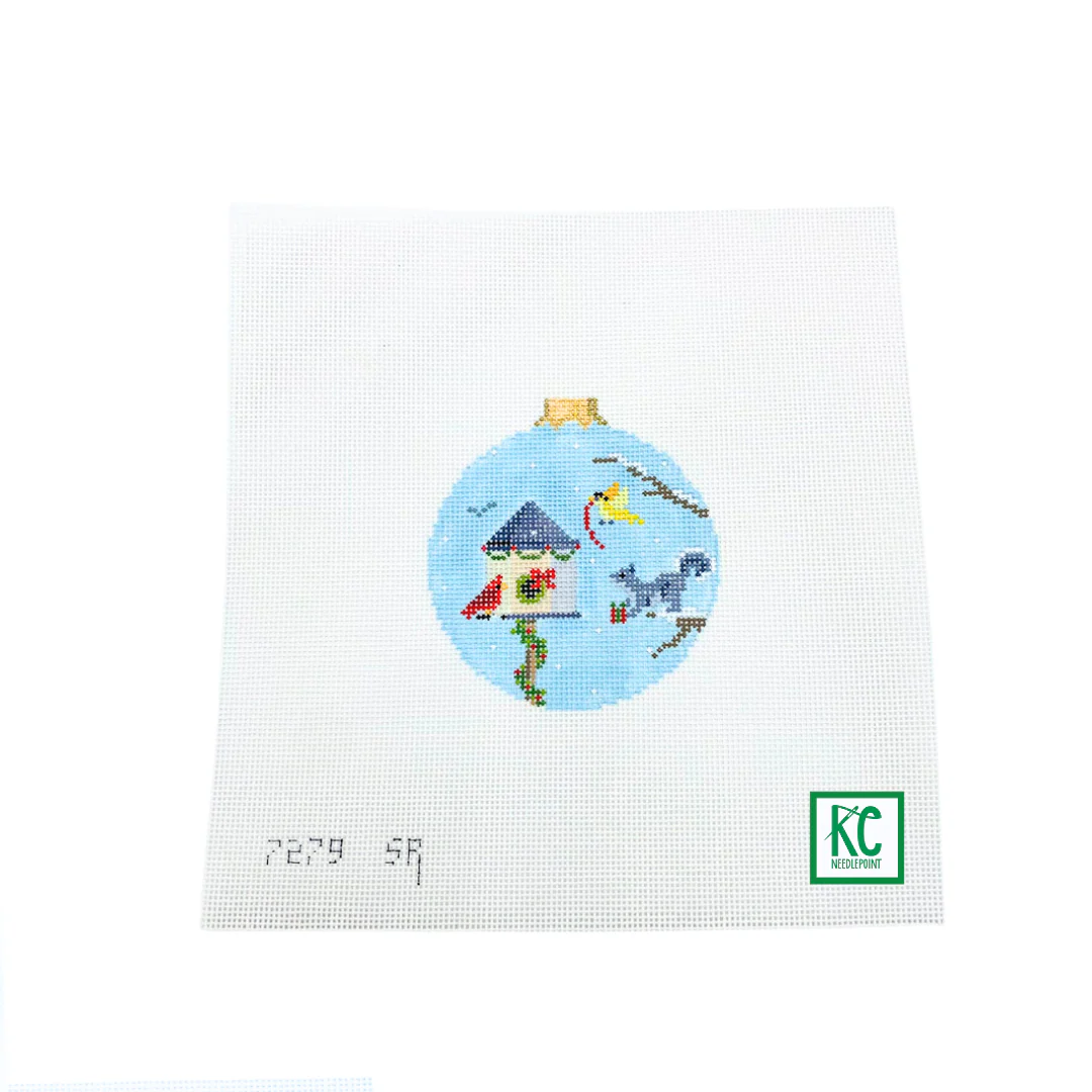 Decorating Birdhouse Canvas