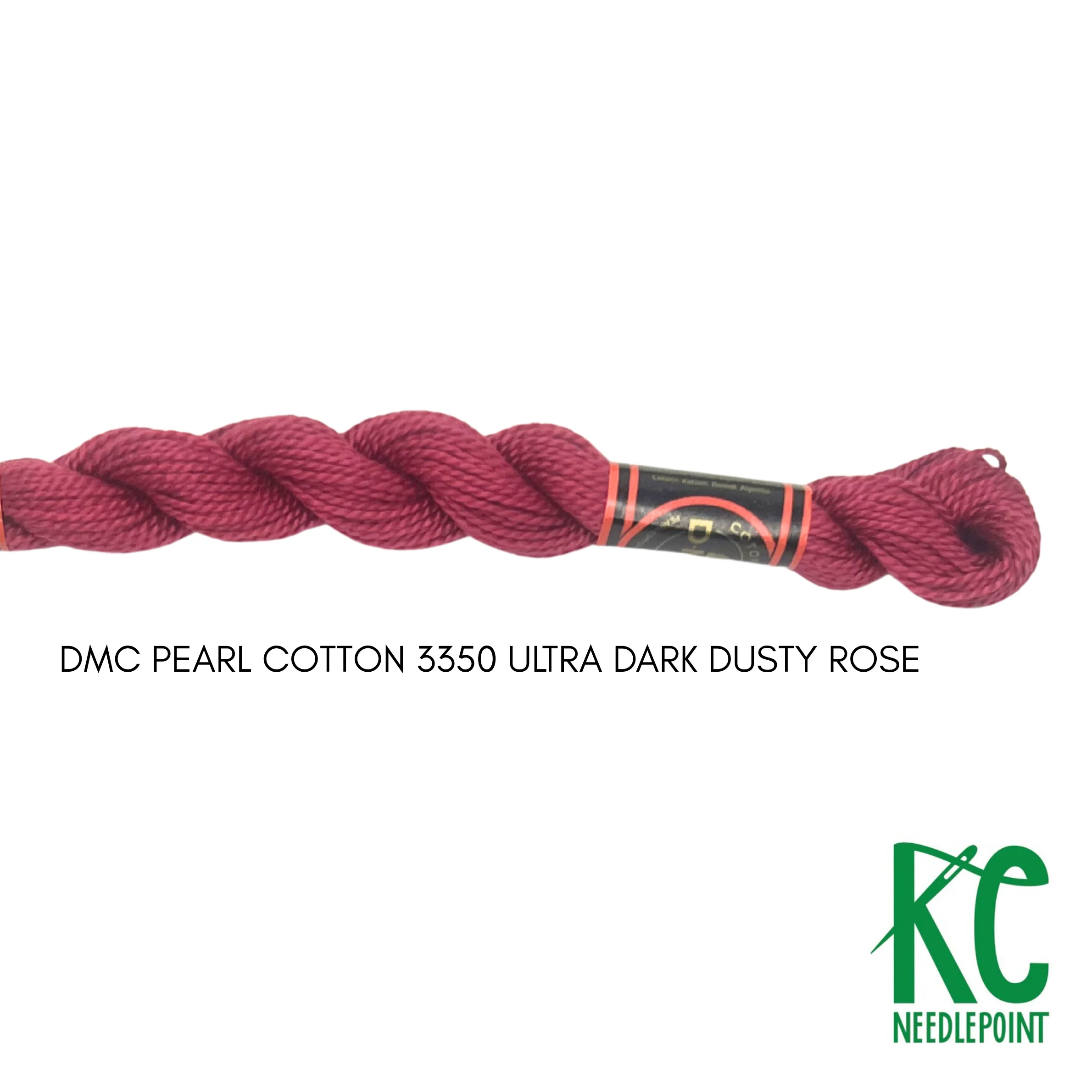 DMC 3 Pearl Cotton 3350 Ultra Dark Dusty Rose