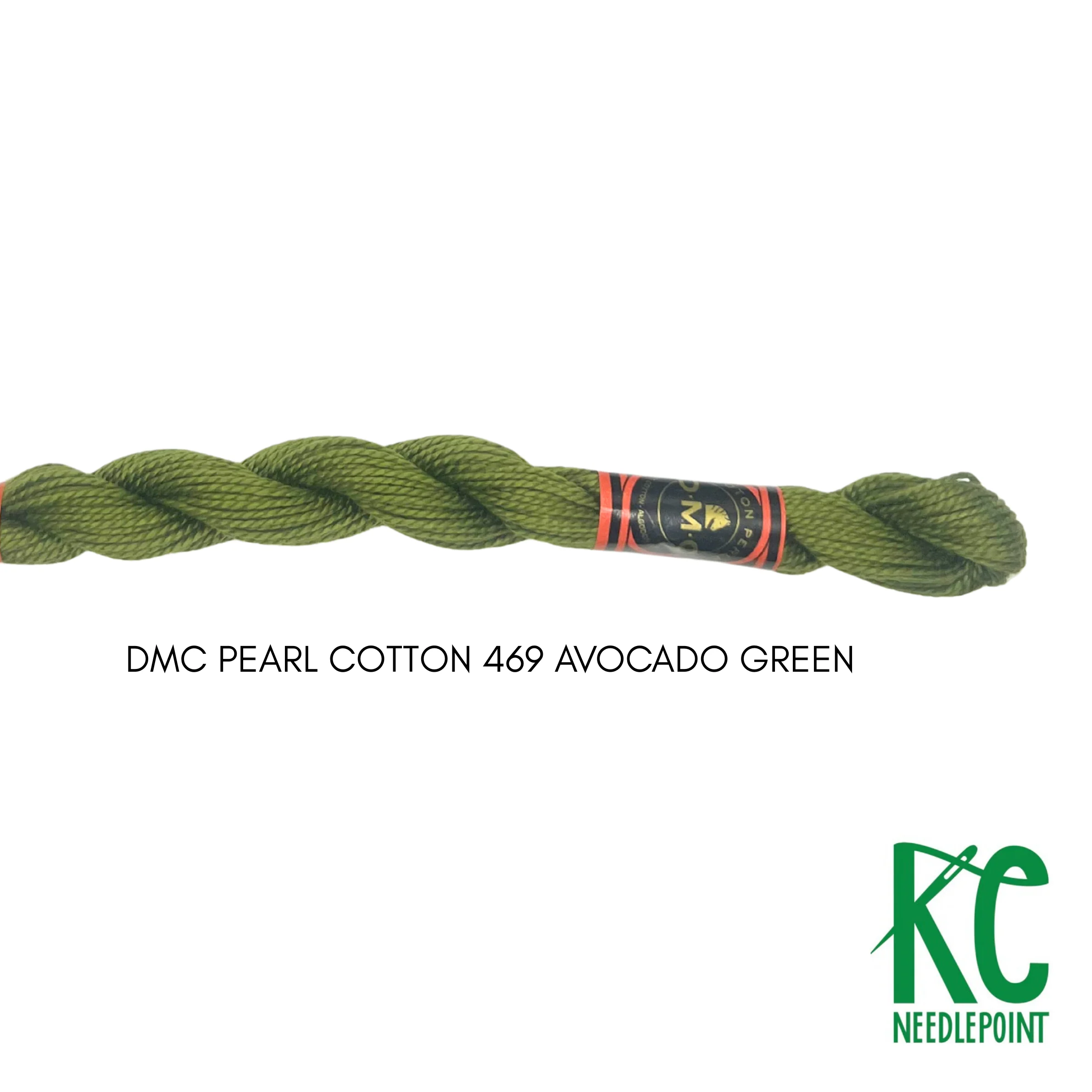 DMC 3 Pearl Cotton 469 Avocado Green