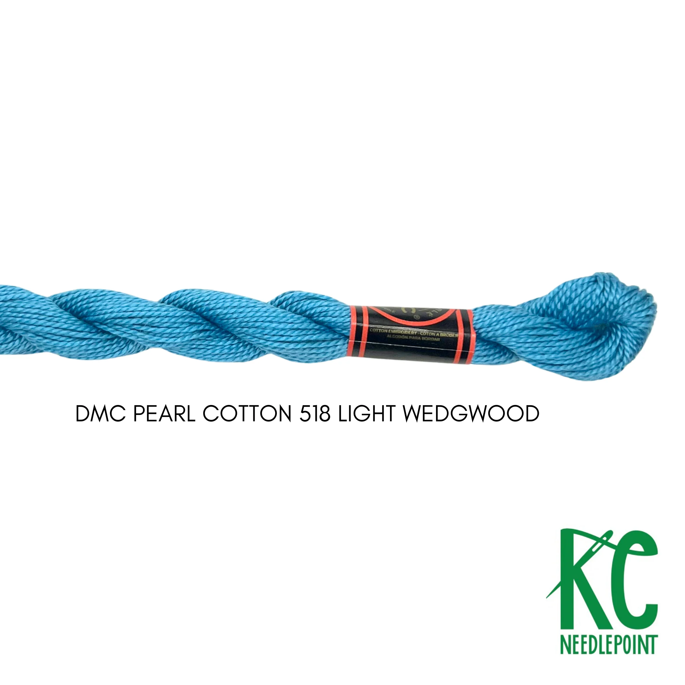 DMC 3 Pearl Cotton 518 Light Wedgwood