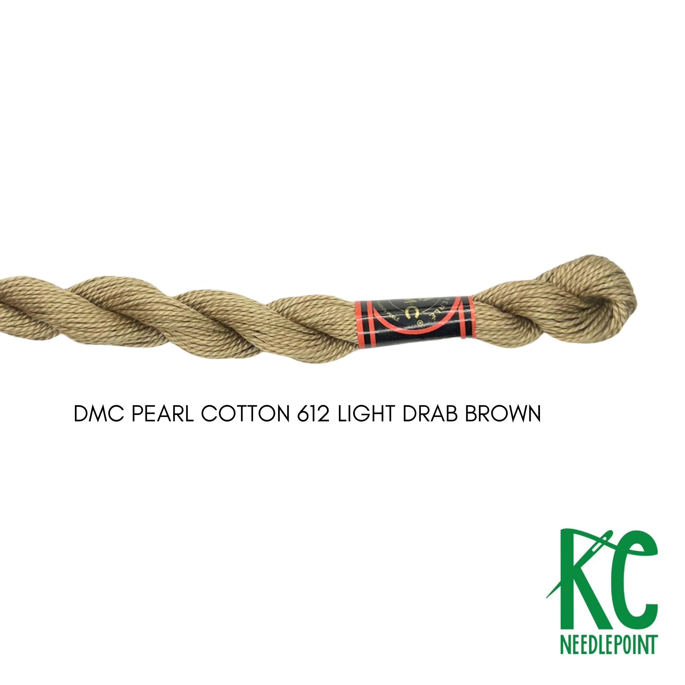 DMC 3 Pearl Cotton 612 Light Drab Brown