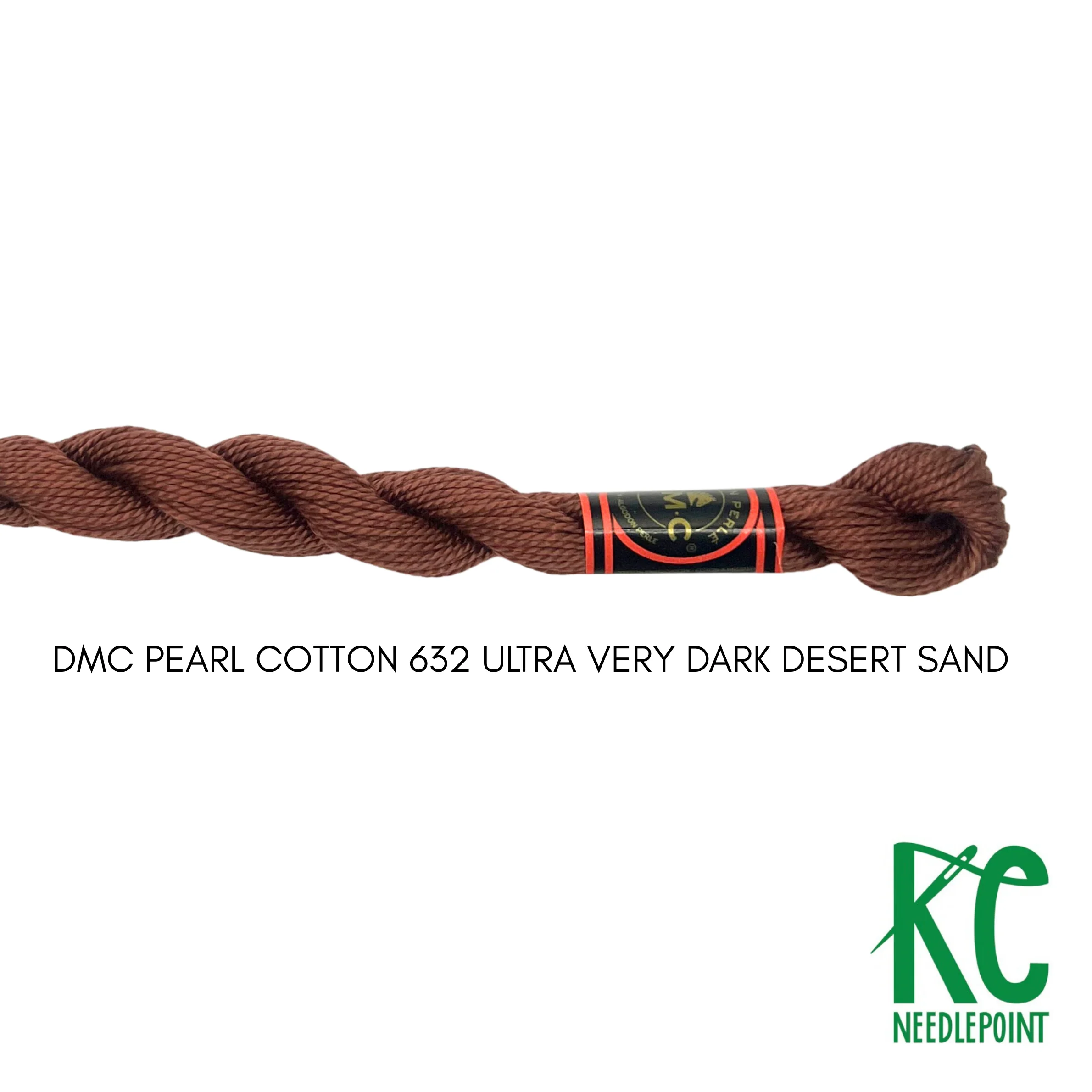 DMC 3 Pearl Cotton 632 Ultra Very Dark Desert Sand