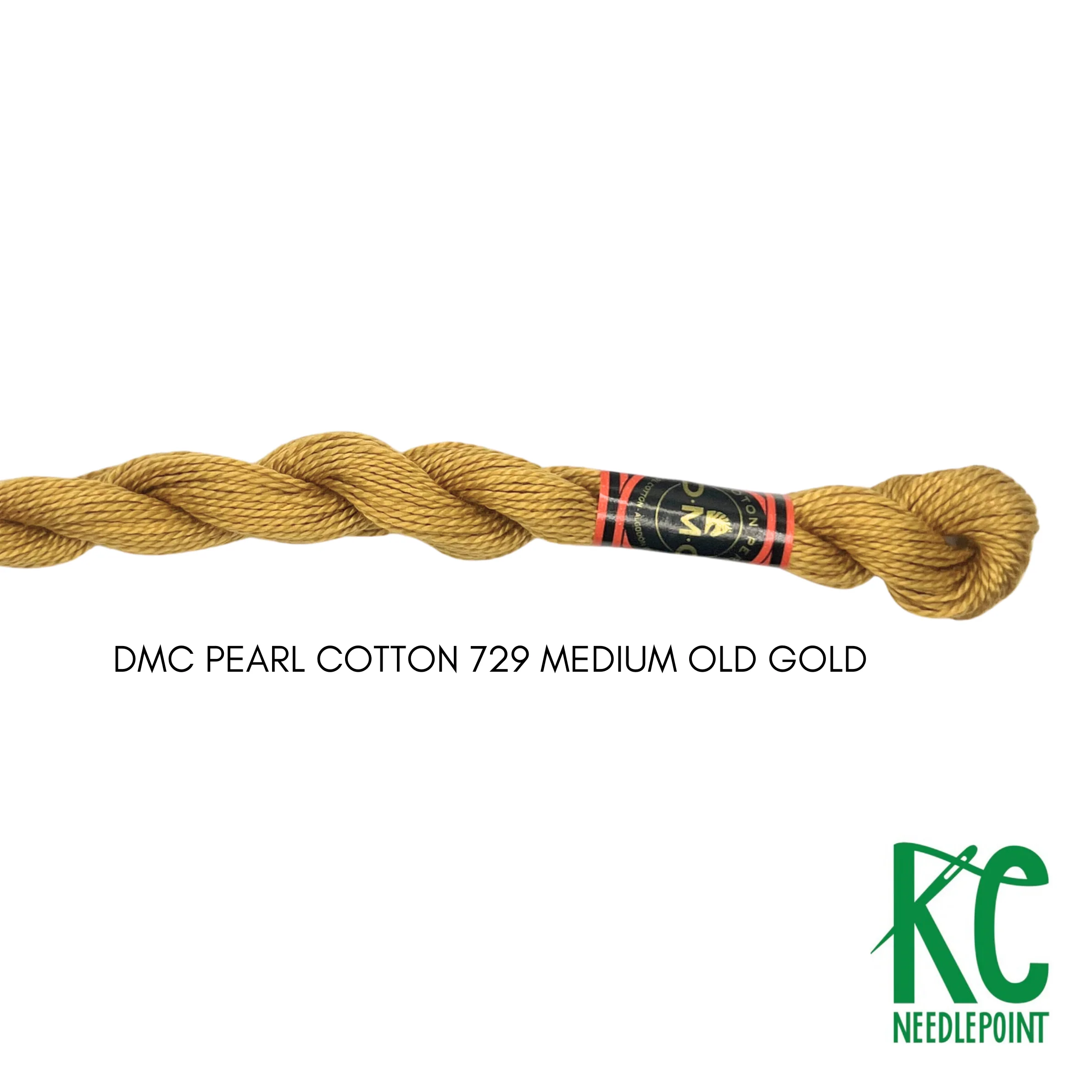 DMC 3 Pearl Cotton 729 Medium Old Gold