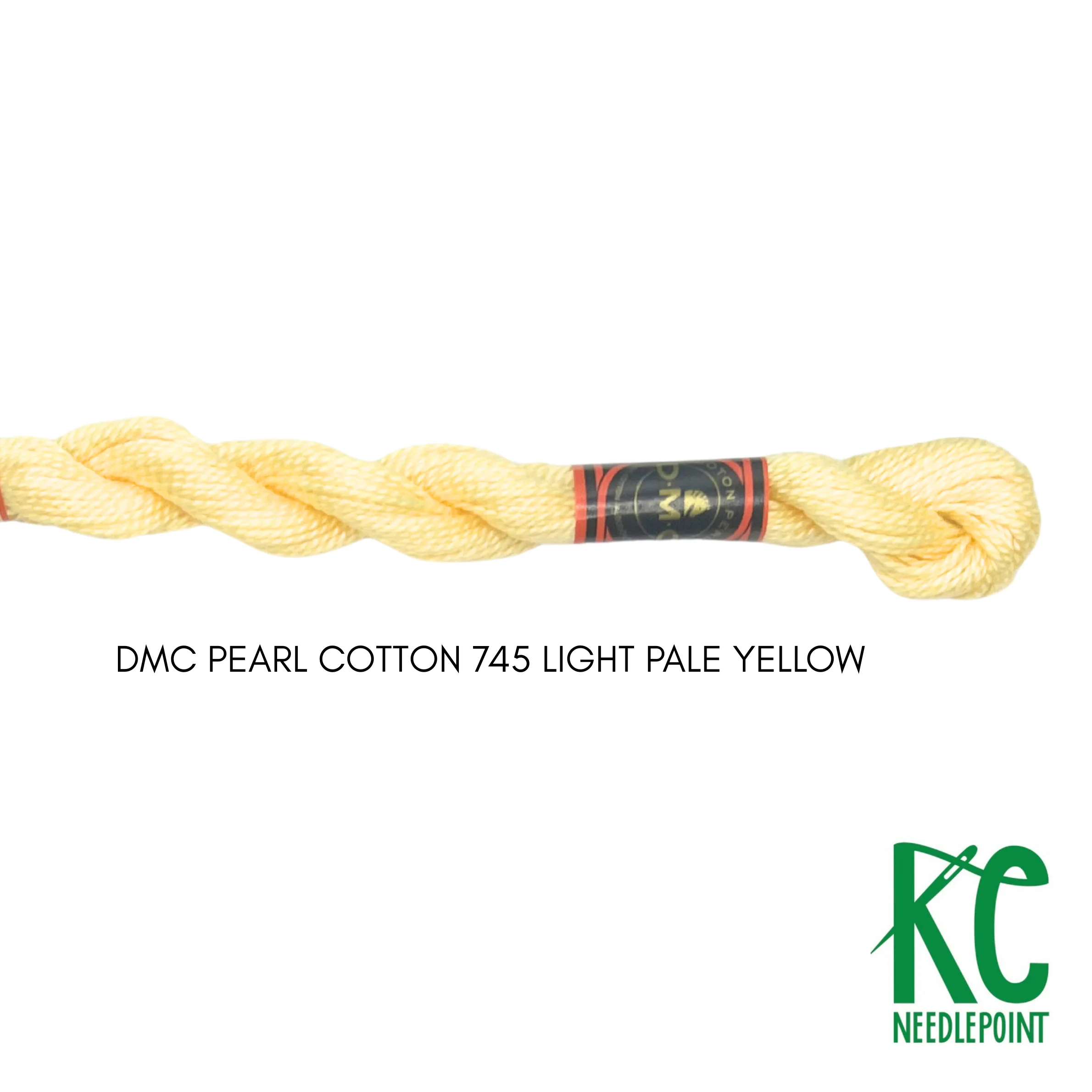 DMC 3 Pearl Cotton 745 Light Pale Yellow