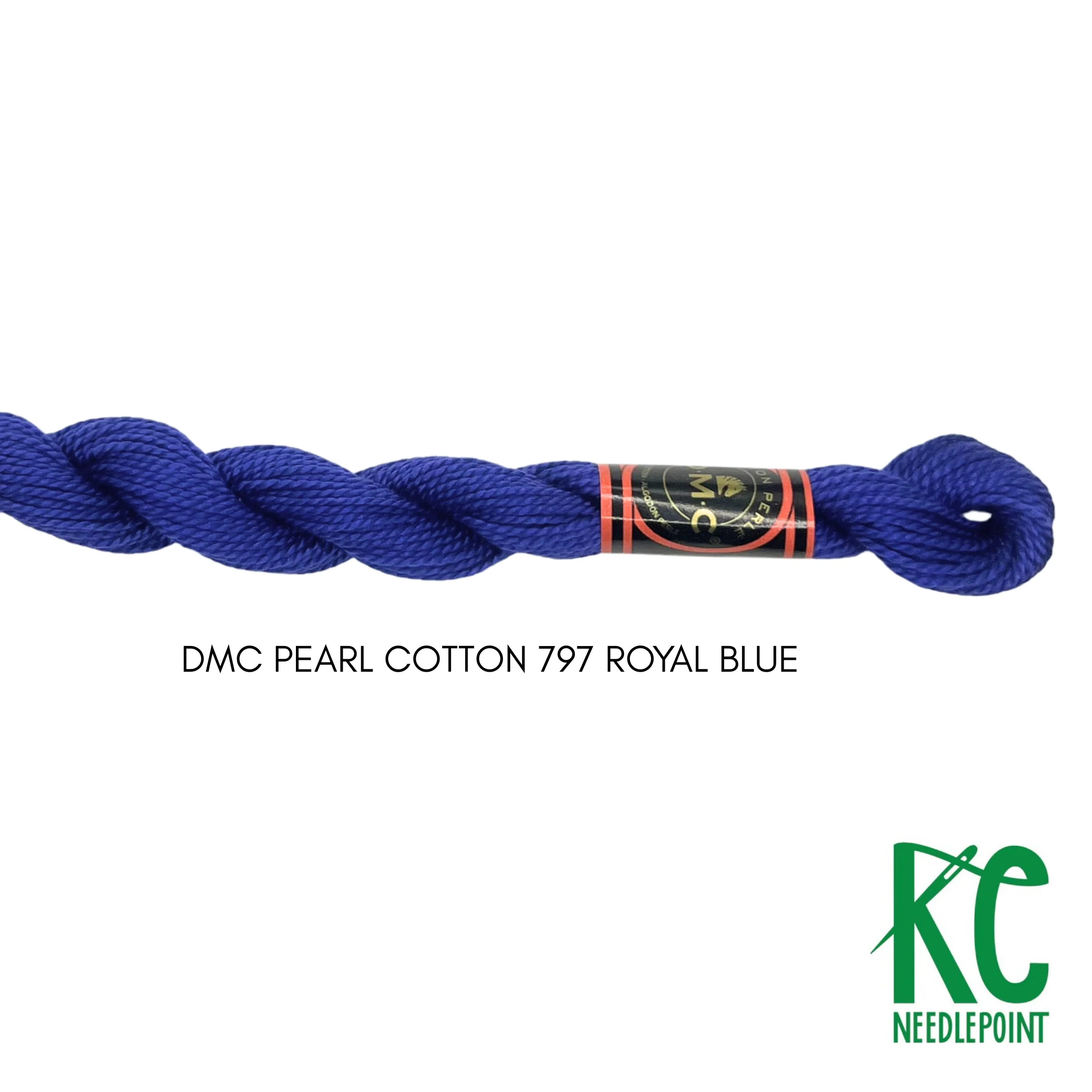 DMC 3 Pearl Cotton 797 Royal Blue