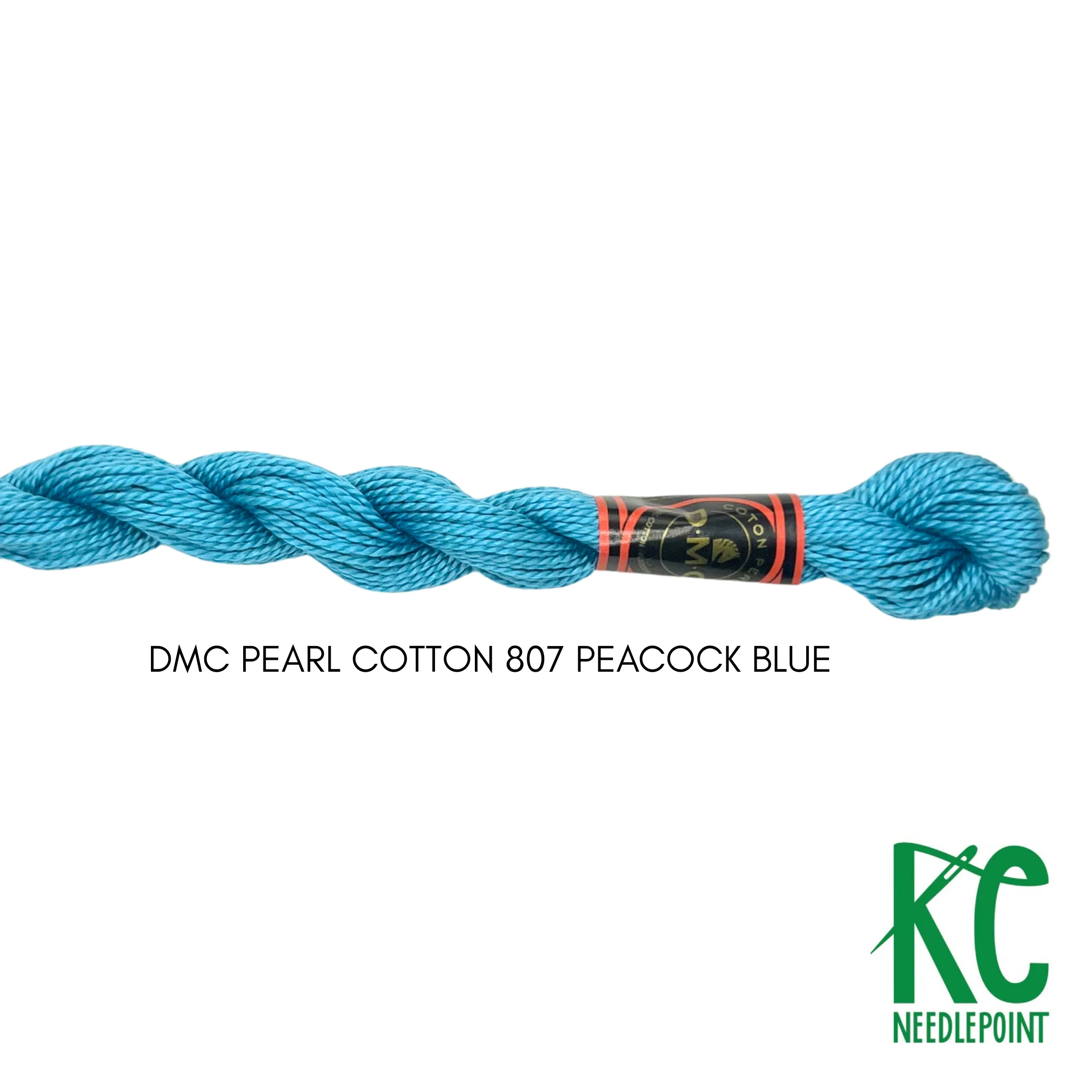 DMC 3 Pearl Cotton 807 Peacock Blue